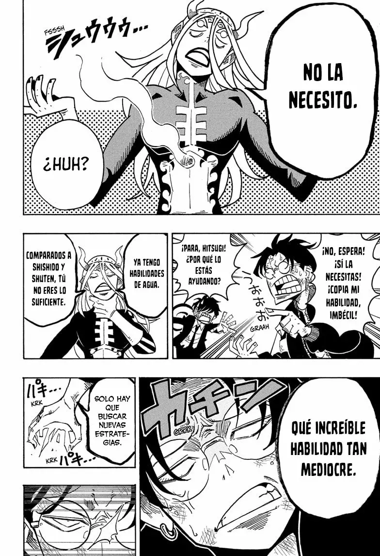 Ultimate Exorcist Kiyoshi Capitulo 82: Sosuke Hitsuke VS Helze Gaga página 9