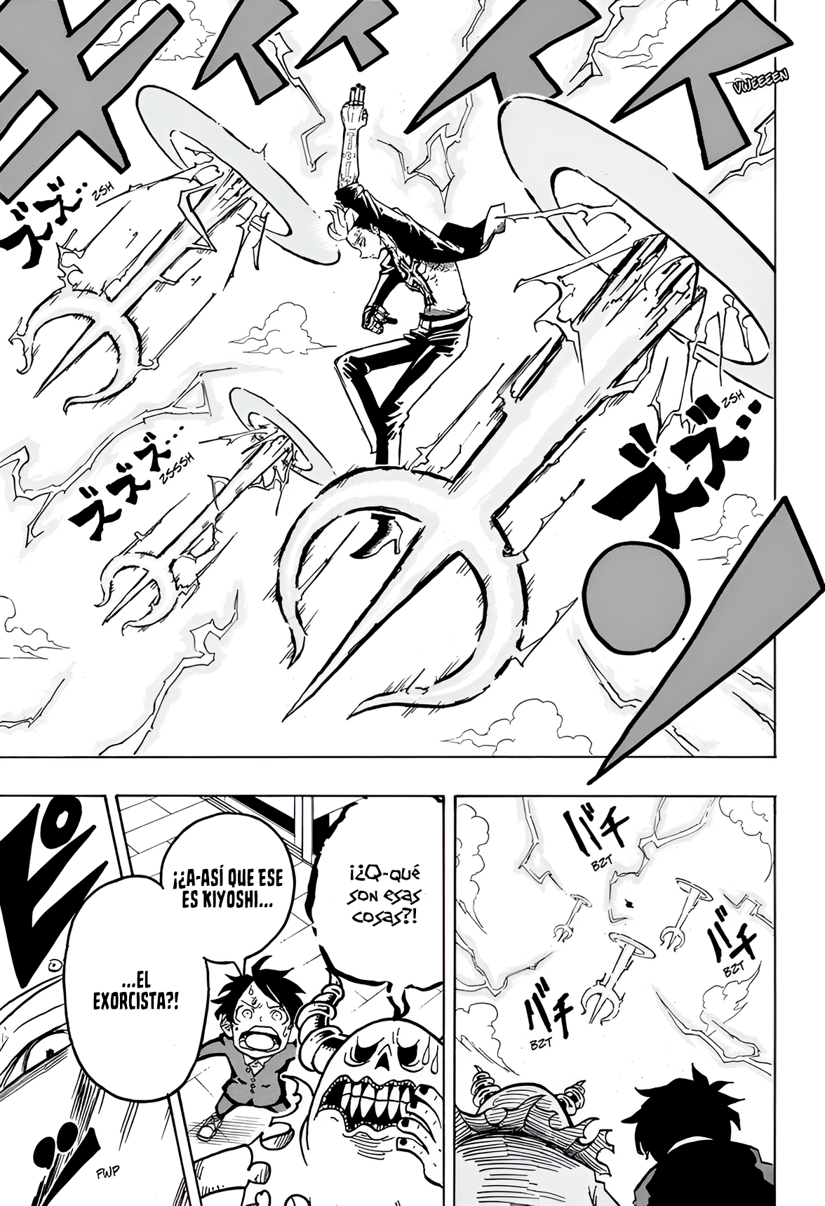 Ultimate Exorcist Kiyoshi Capitulo 9: Kiyoshi Determinado página 17