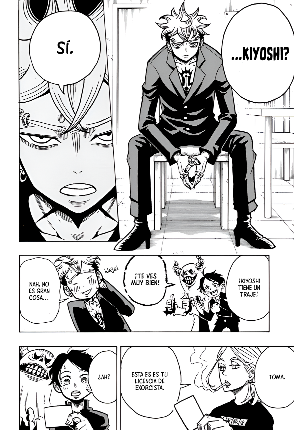 Ultimate Exorcist Kiyoshi Capitulo 9: Kiyoshi Determinado página 4