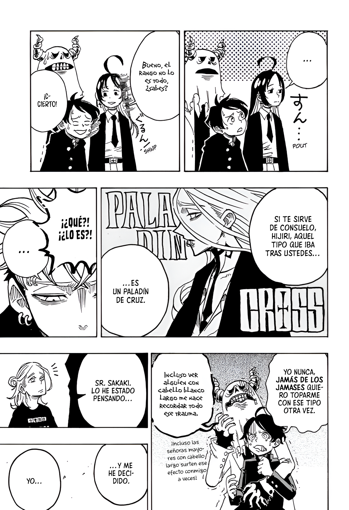 Ultimate Exorcist Kiyoshi Capitulo 9: Kiyoshi Determinado página 7