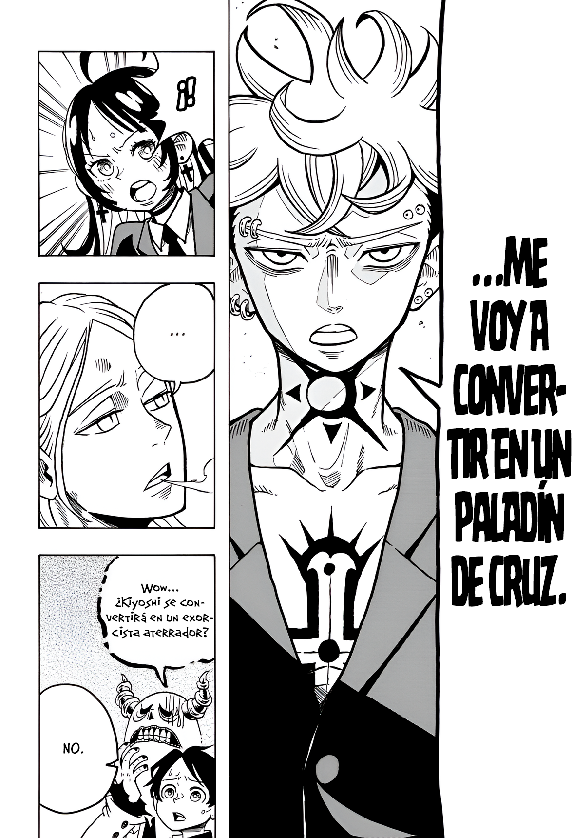Ultimate Exorcist Kiyoshi Capitulo 9: Kiyoshi Determinado página 8