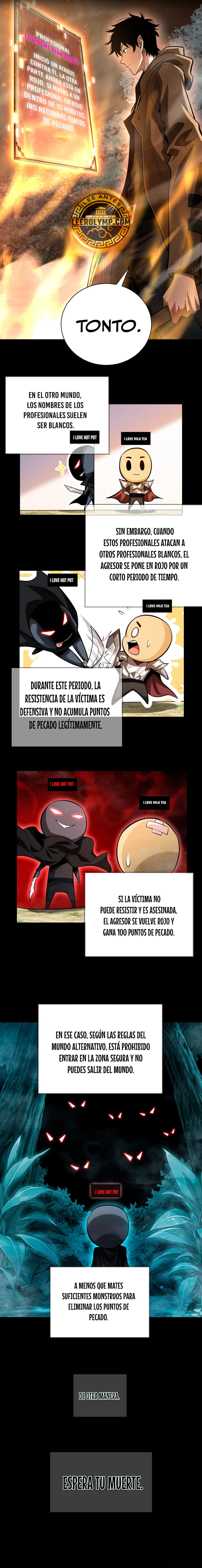 Desperté como un Dios después de batallar en solitario durante un millón de años Capitulo 6 página 4