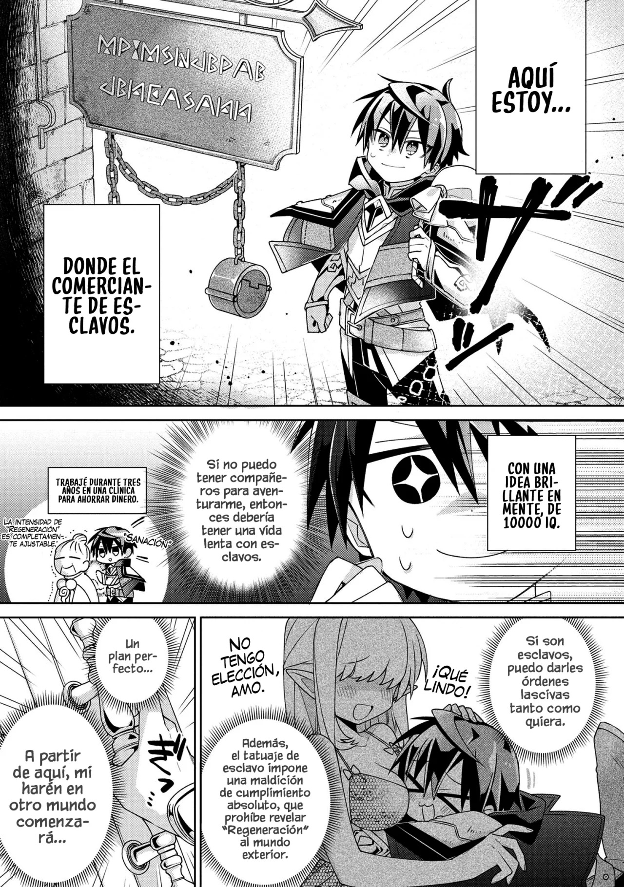 No puedo aprovecharme de mis esclavas por la talentosas que son Capitulo 1 página 19