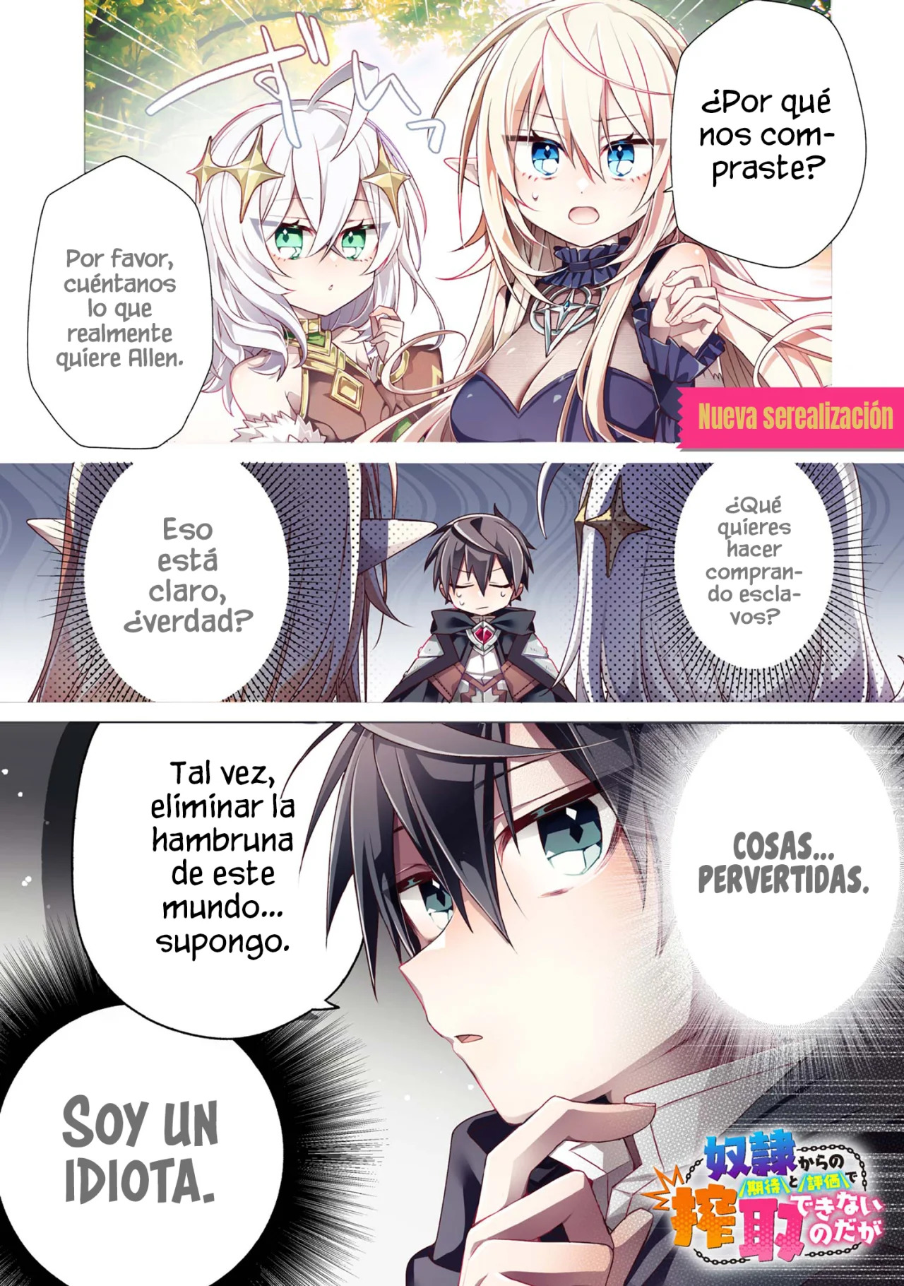 No puedo aprovecharme de mis esclavas por la talentosas que son Capitulo 1 página 3