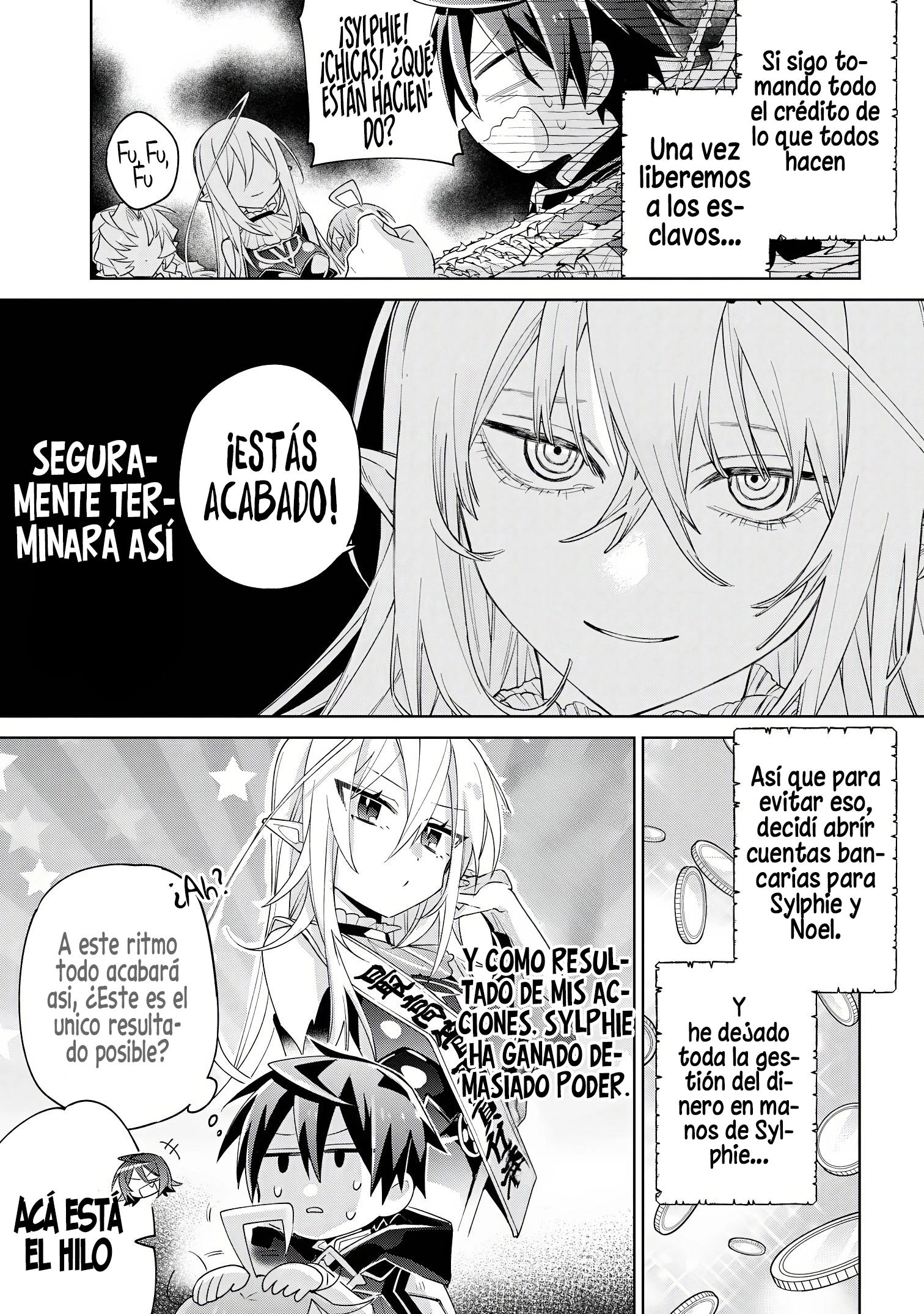 No puedo aprovecharme de mis esclavas por la talentosas que son Capitulo 12 página 17