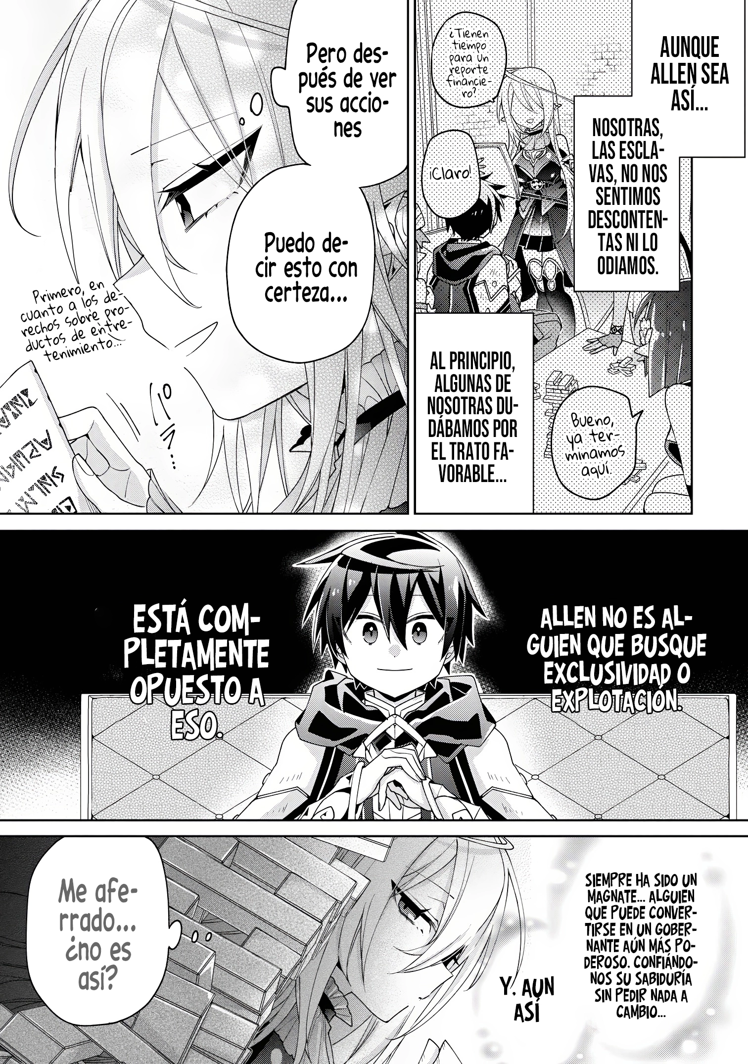 No puedo aprovecharme de mis esclavas por la talentosas que son Capitulo 12 página 5