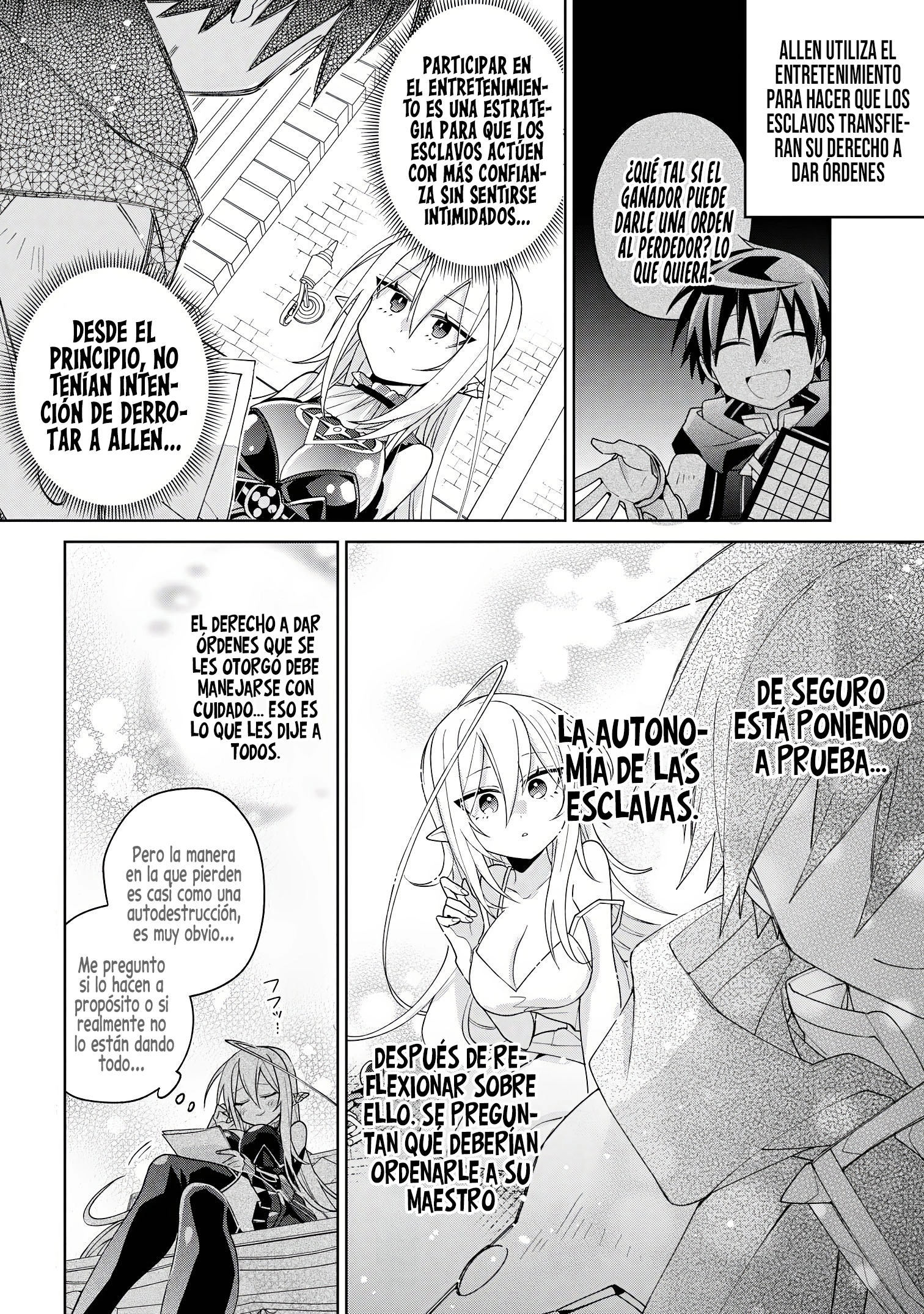 No puedo aprovecharme de mis esclavas por la talentosas que son Capitulo 12 página 6