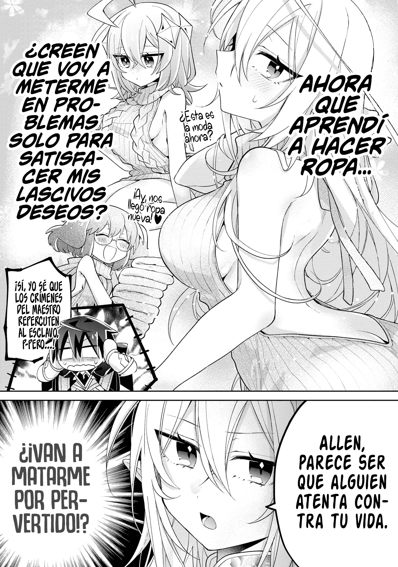 No puedo aprovecharme de mis esclavas por la talentosas que son Capitulo 13 página 13