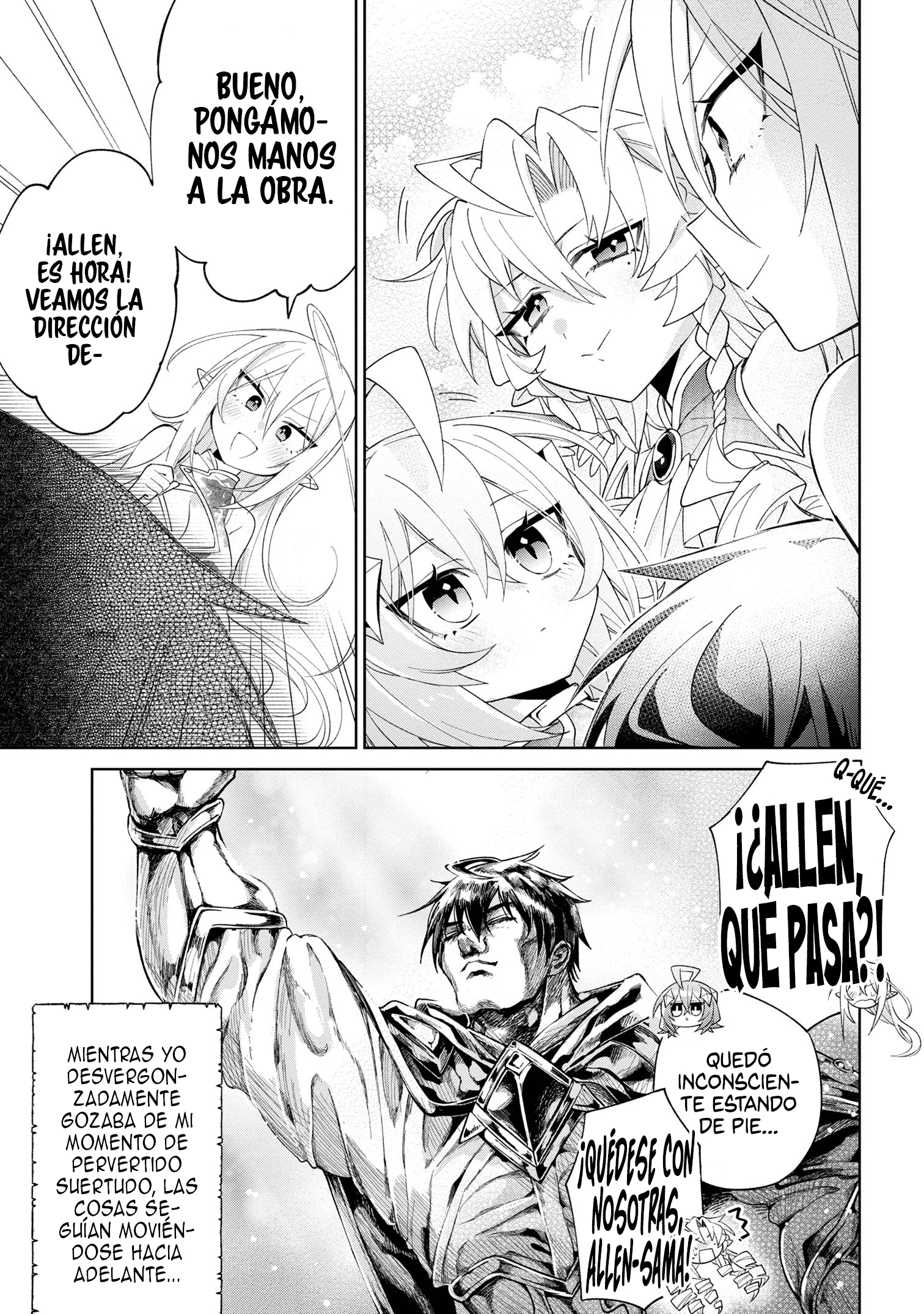 No puedo aprovecharme de mis esclavas por la talentosas que son Capitulo 13 página 29