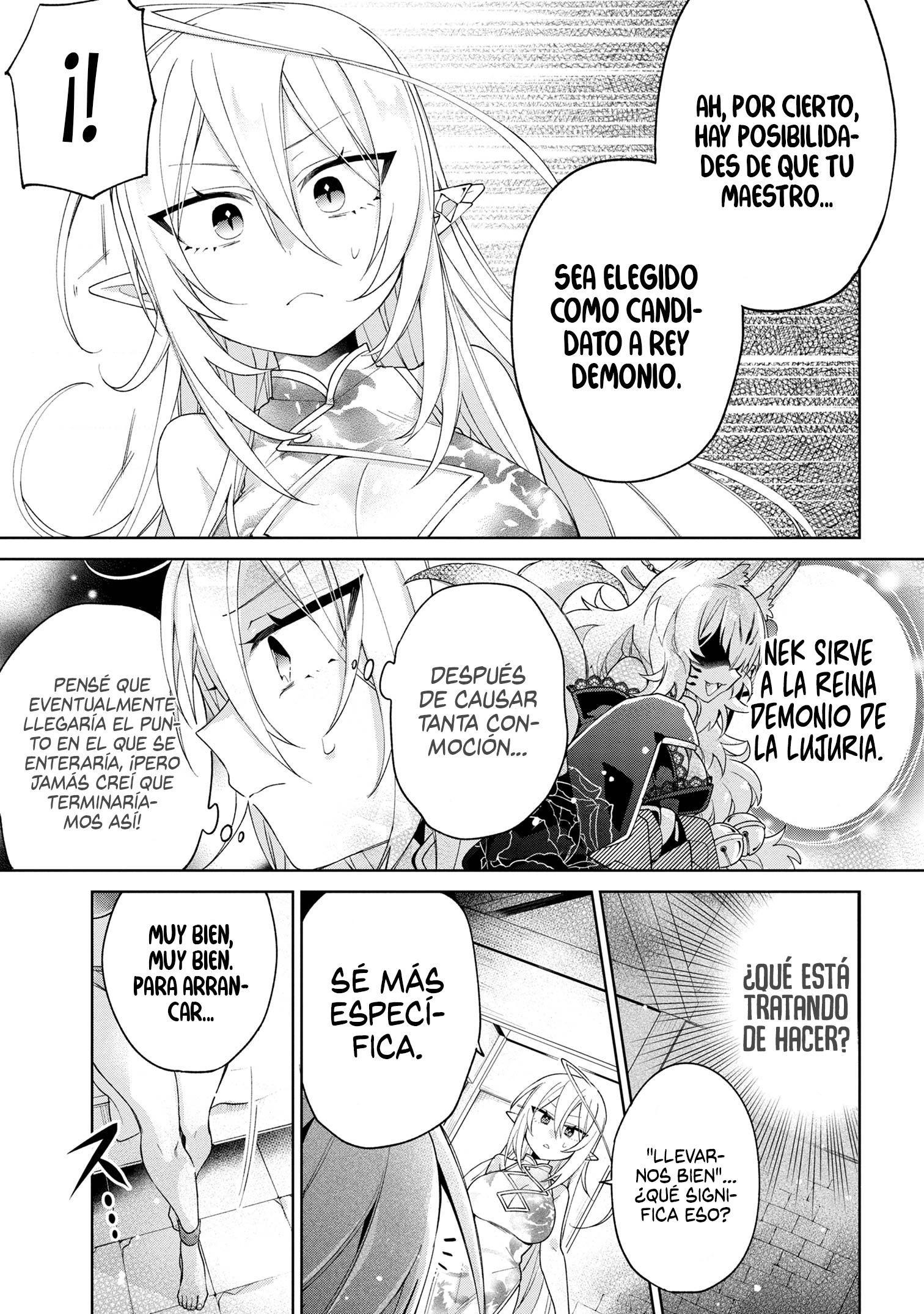 No puedo aprovecharme de mis esclavas por la talentosas que son Capitulo 13 página 5