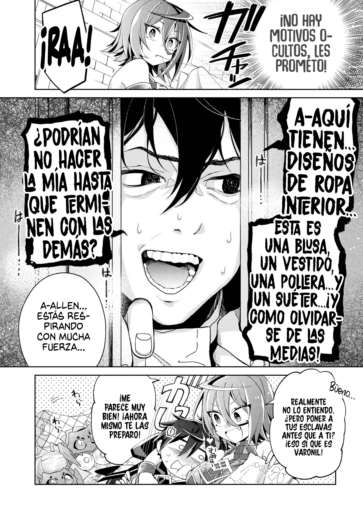 No puedo aprovecharme de mis esclavas por la talentosas que son Capitulo 14 página 11
