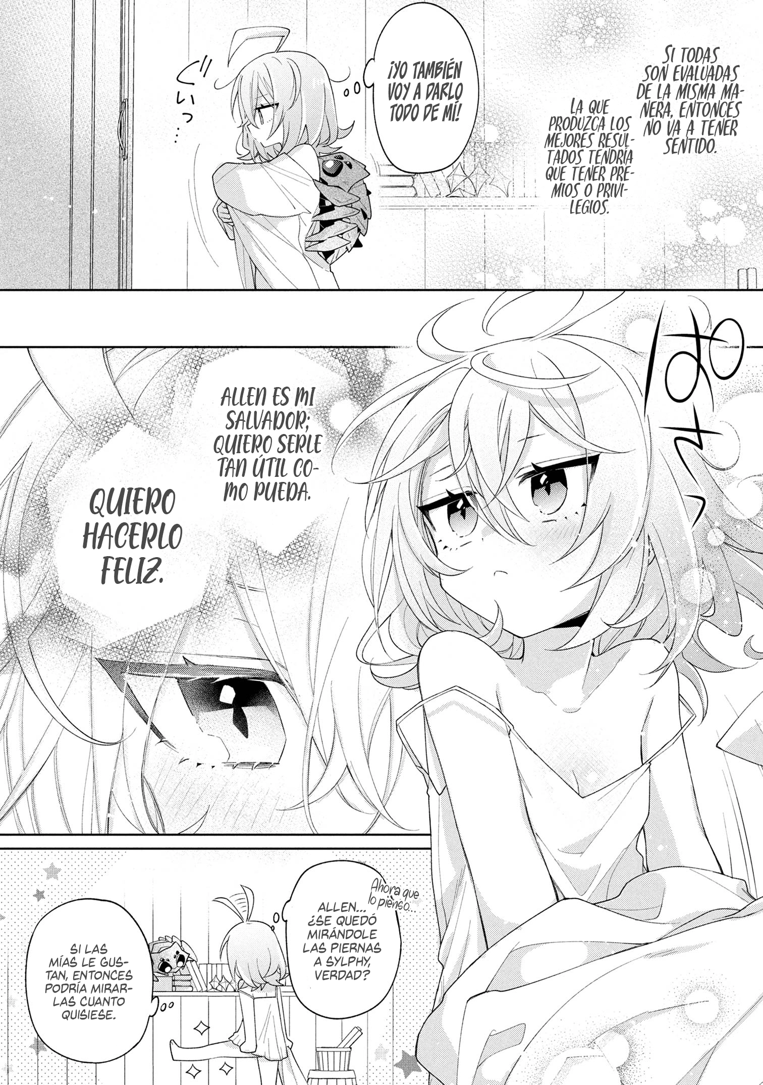 No puedo aprovecharme de mis esclavas por la talentosas que son Capitulo 14 página 7