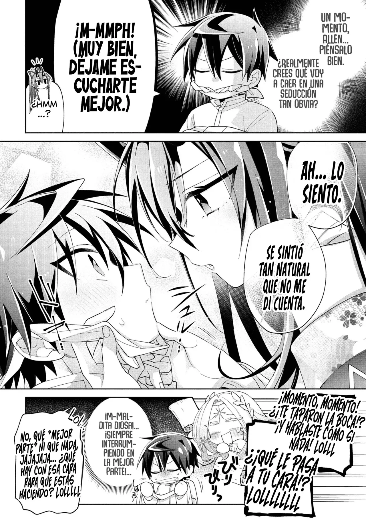 No puedo aprovecharme de mis esclavas por la talentosas que son Capitulo 15 página 8