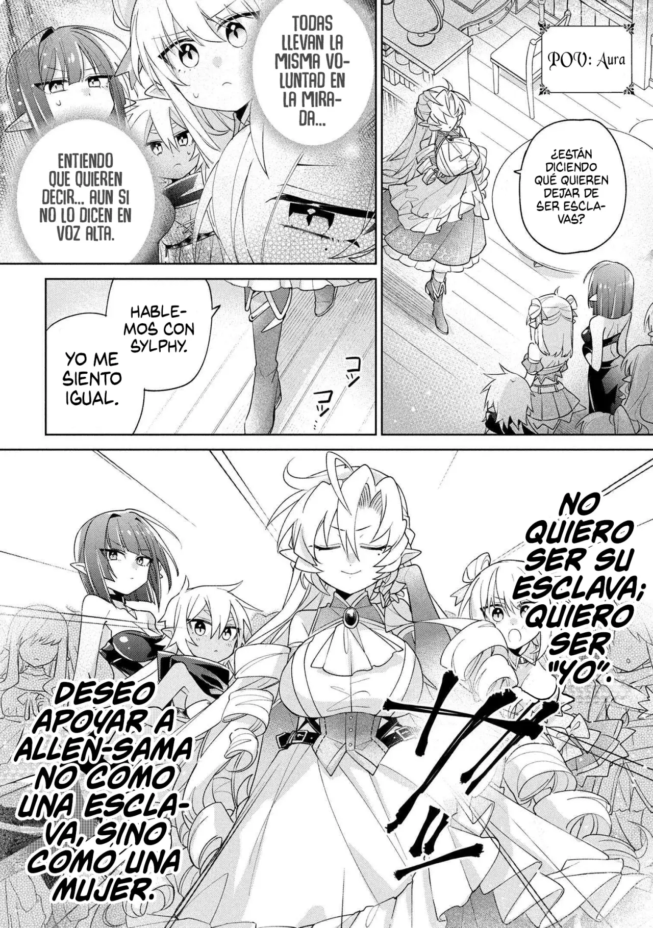 No puedo aprovecharme de mis esclavas por la talentosas que son Capitulo 17 página 12