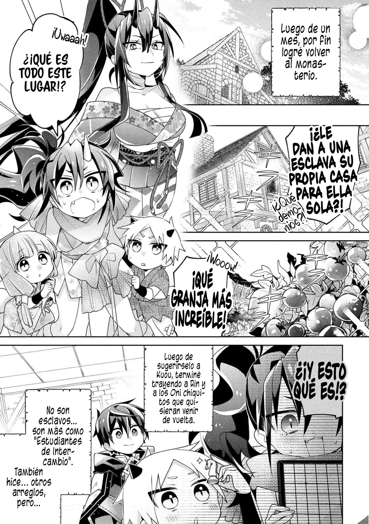 No puedo aprovecharme de mis esclavas por la talentosas que son Capitulo 17 página 7