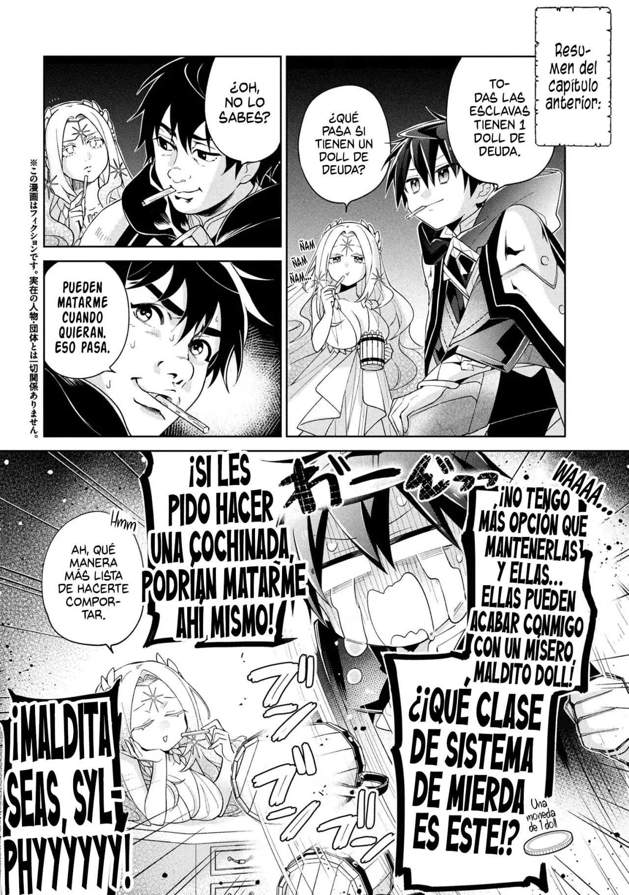 No puedo aprovecharme de mis esclavas por la talentosas que son Capitulo 18 página 4