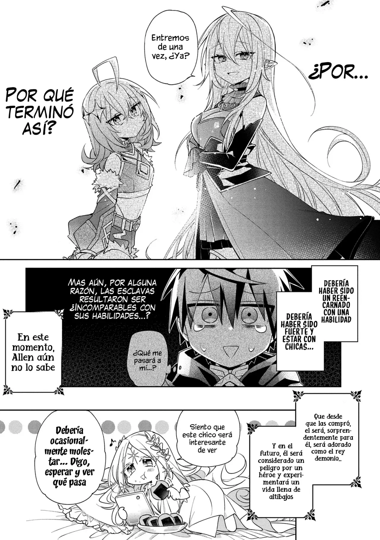 No puedo aprovecharme de mis esclavas por la talentosas que son Capitulo 2 página 33