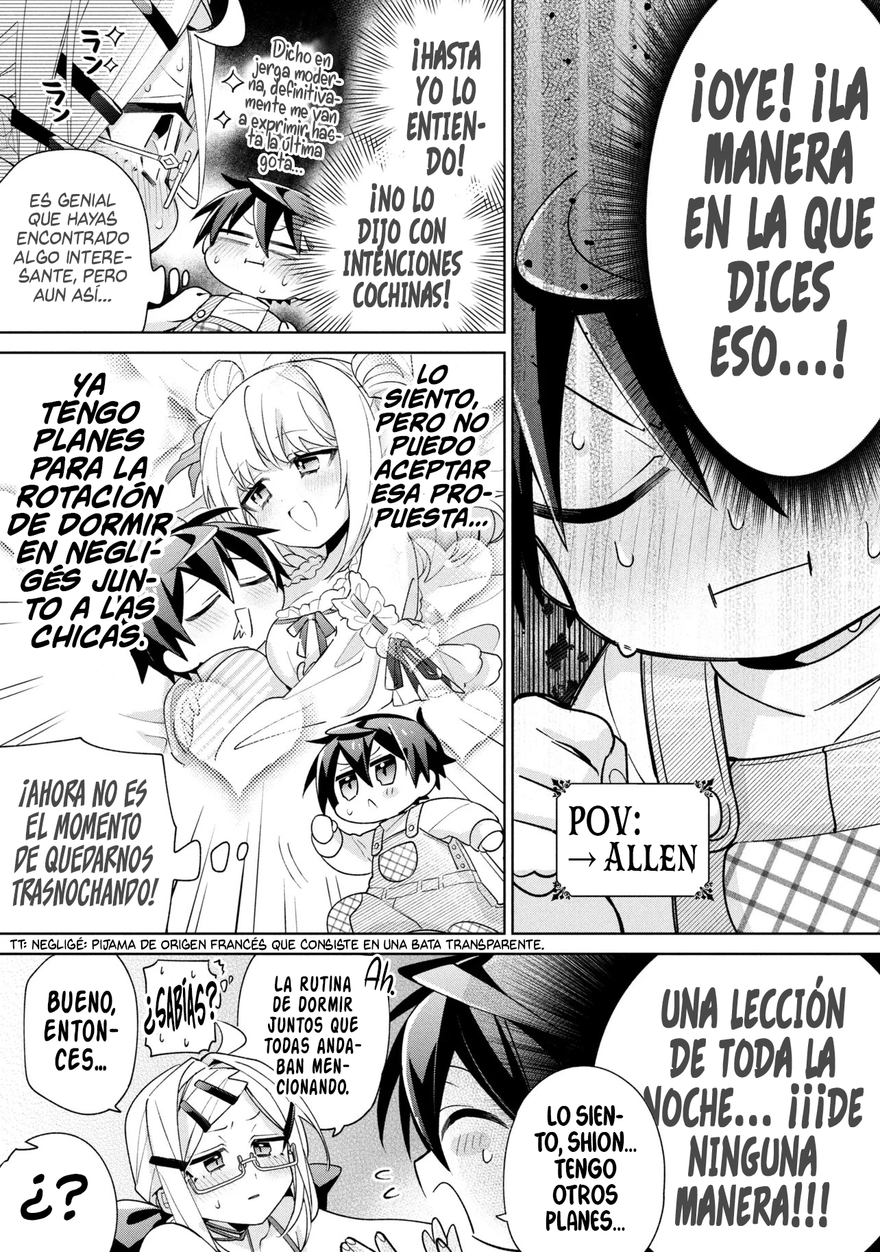 No puedo aprovecharme de mis esclavas por la talentosas que son Capitulo 21 página 18