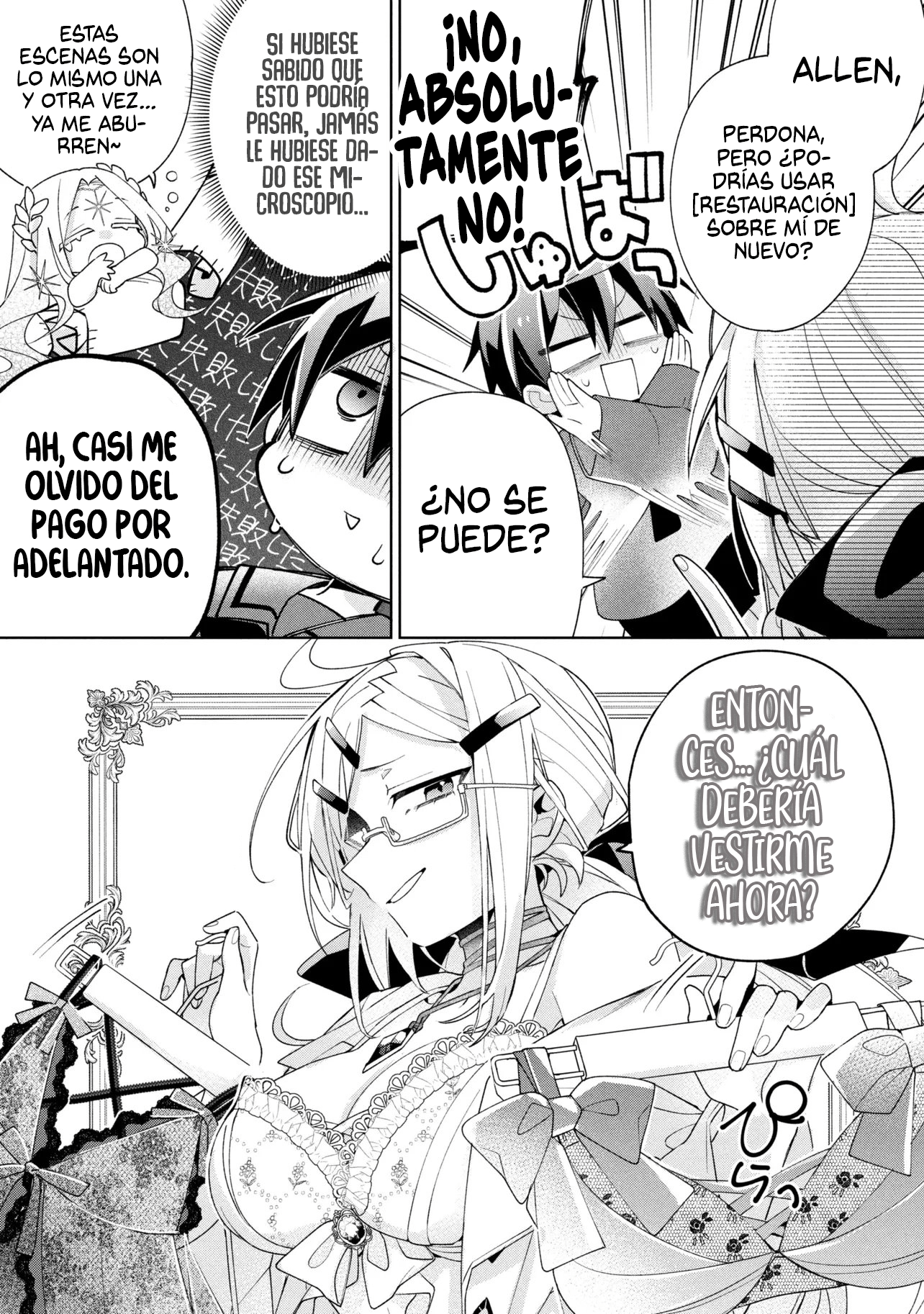 No puedo aprovecharme de mis esclavas por la talentosas que son Capitulo 21 página 23