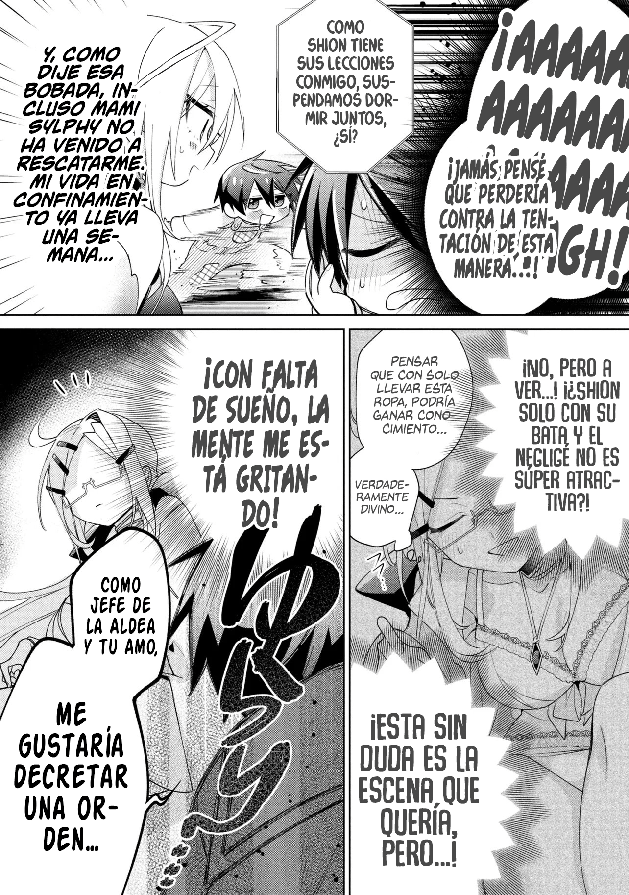 No puedo aprovecharme de mis esclavas por la talentosas que son Capitulo 21 página 24