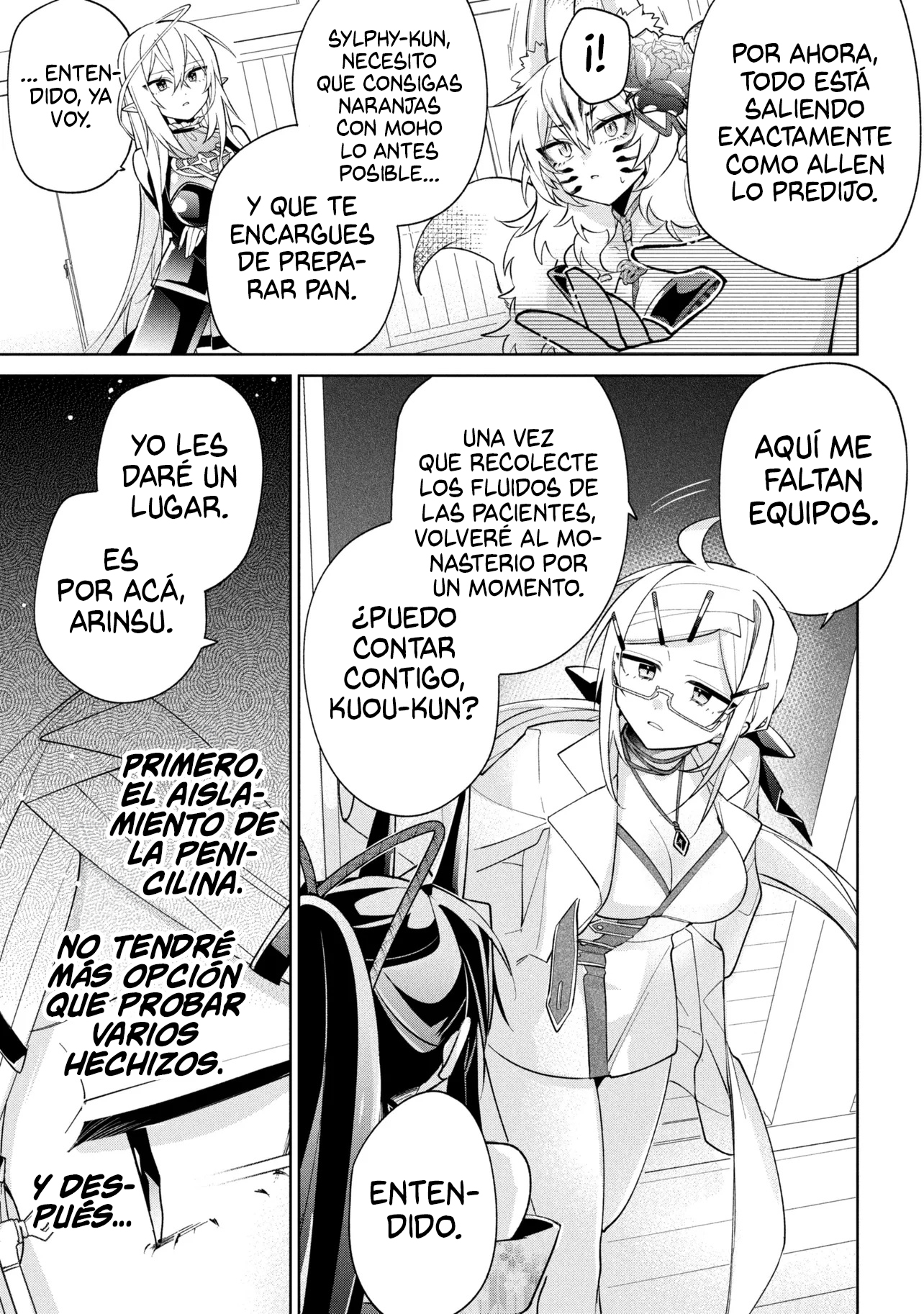No puedo aprovecharme de mis esclavas por la talentosas que son Capitulo 23 página 15