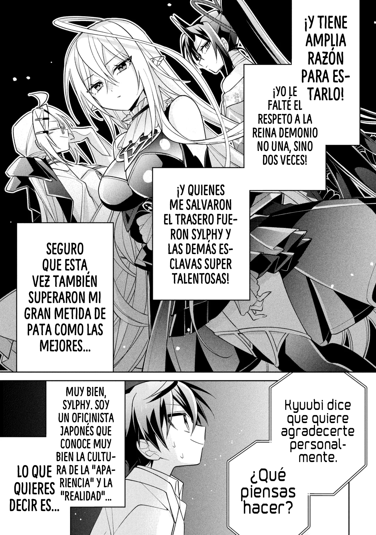 No puedo aprovecharme de mis esclavas por la talentosas que son Capitulo 23 página 23