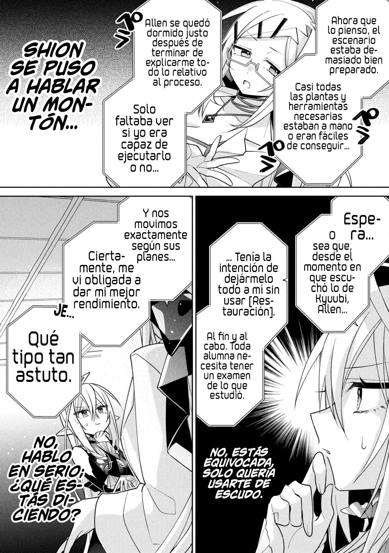 No puedo aprovecharme de mis esclavas por la talentosas que son Capitulo 23 página 30