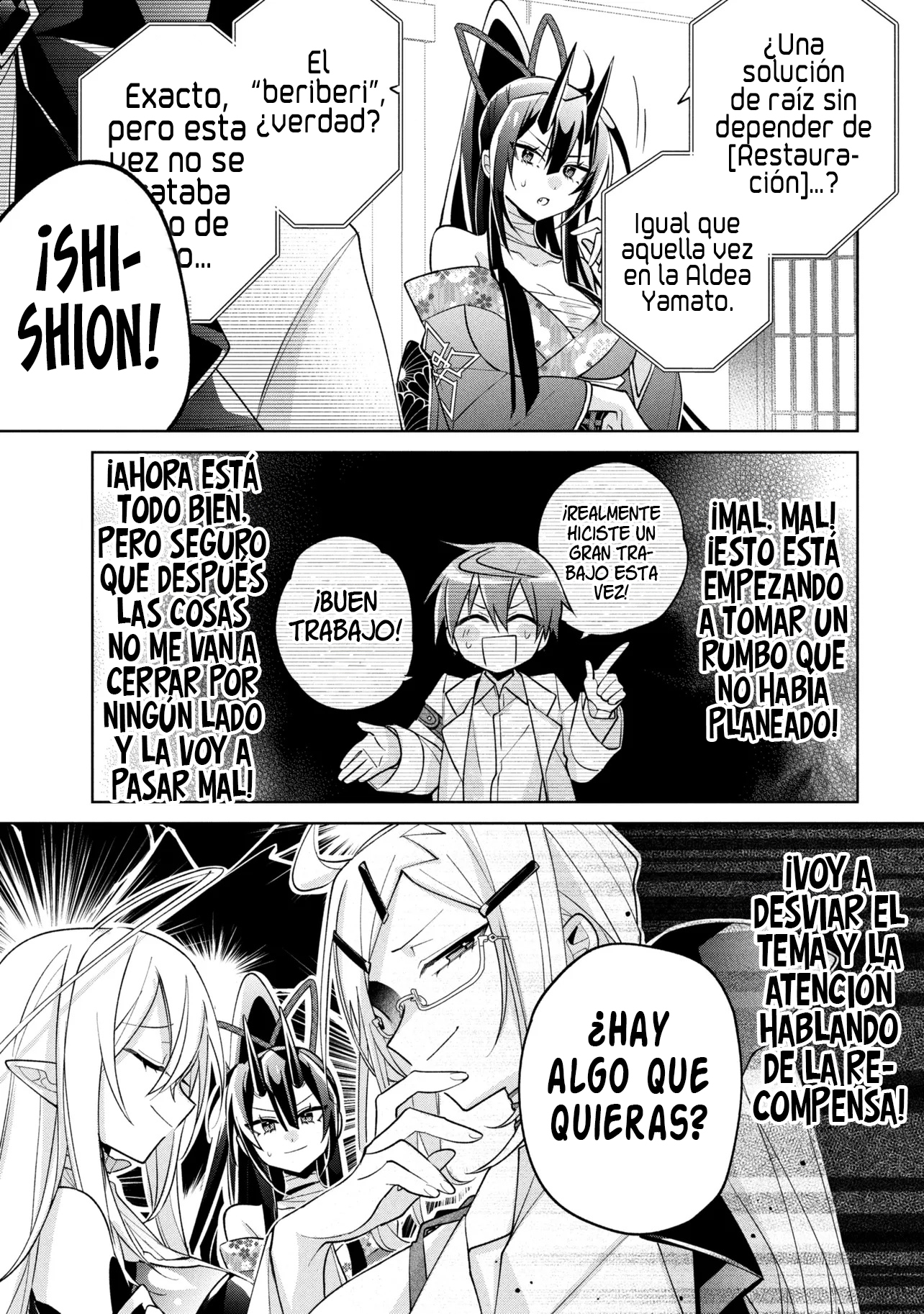 No puedo aprovecharme de mis esclavas por la talentosas que son Capitulo 23 página 31