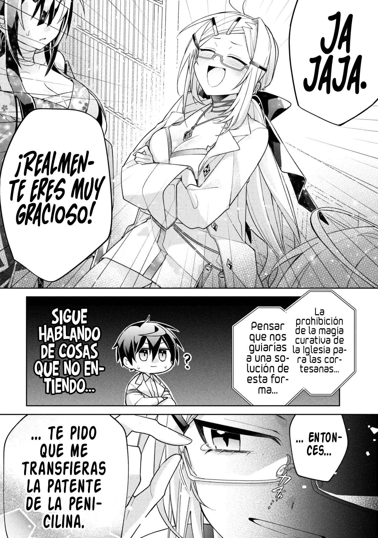 No puedo aprovecharme de mis esclavas por la talentosas que son Capitulo 23 página 32