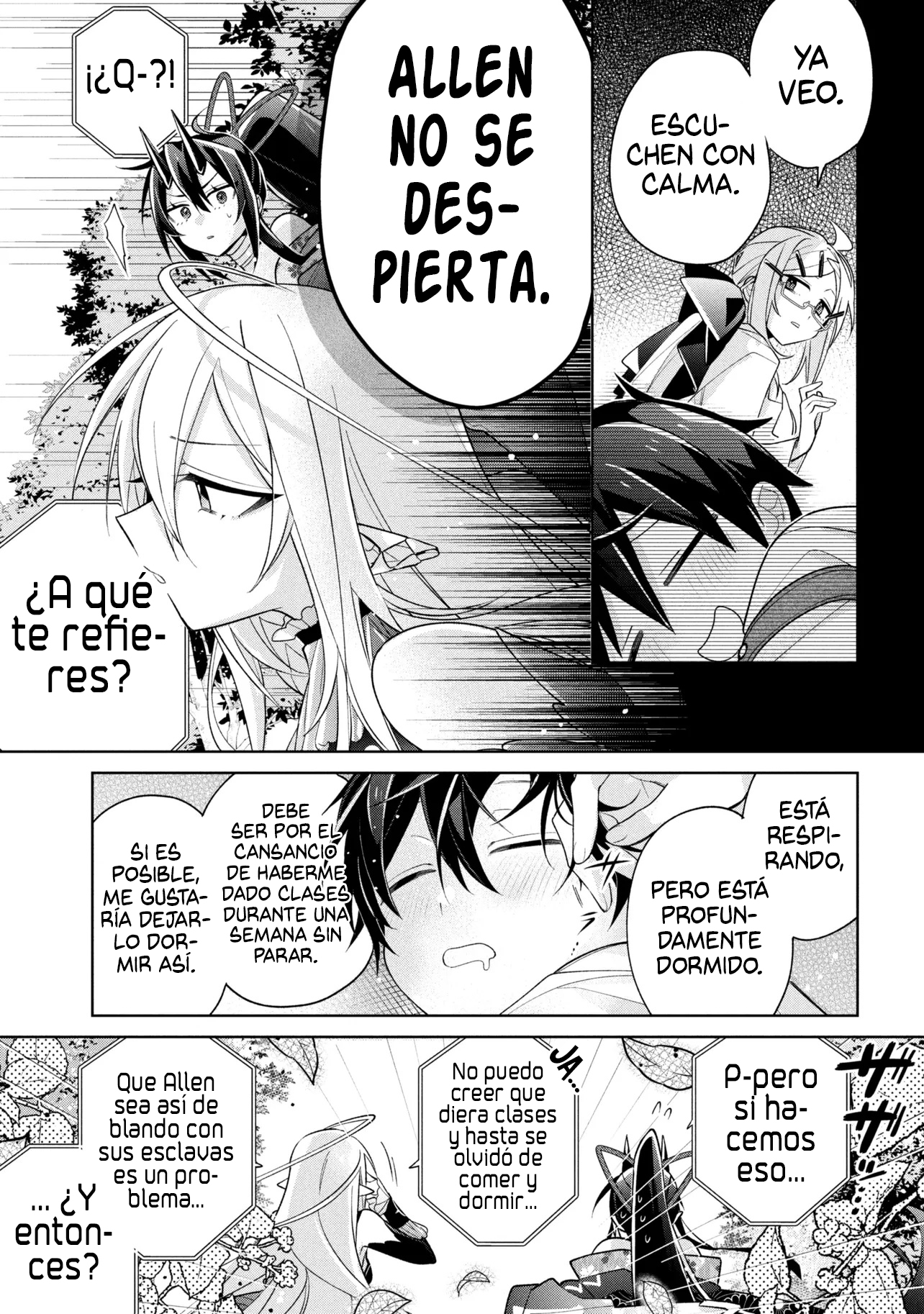 No puedo aprovecharme de mis esclavas por la talentosas que son Capitulo 23 página 5