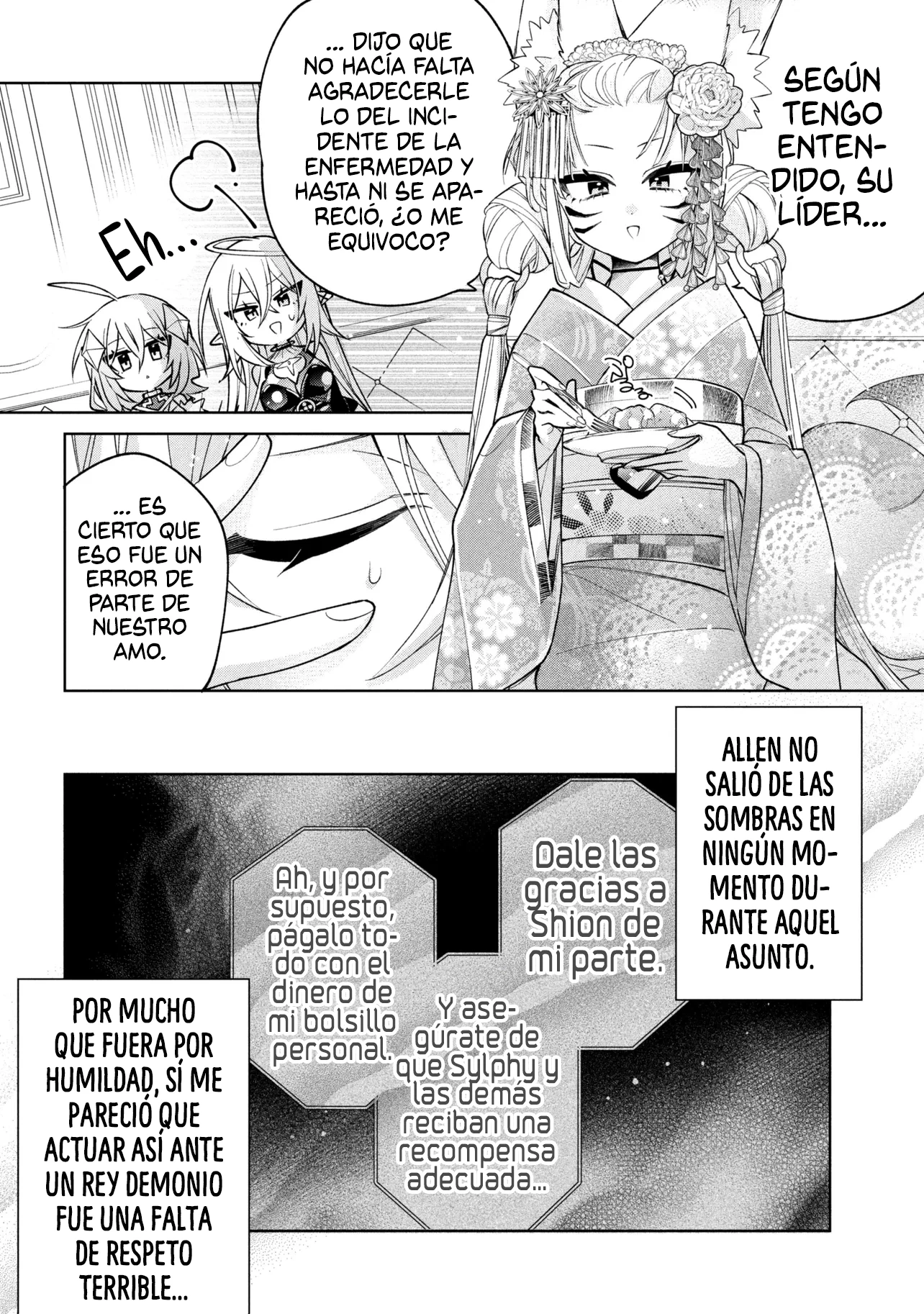 No puedo aprovecharme de mis esclavas por la talentosas que son Capitulo 24 página 17
