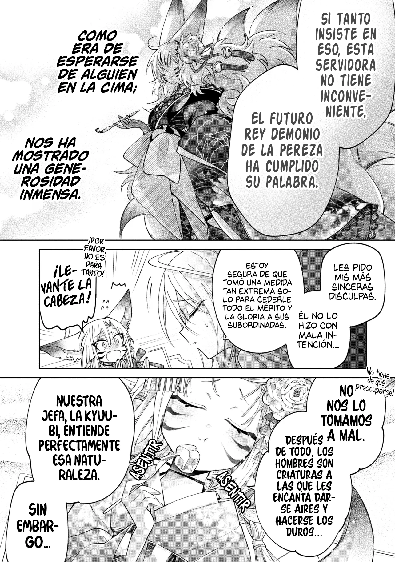 No puedo aprovecharme de mis esclavas por la talentosas que son Capitulo 24 página 18