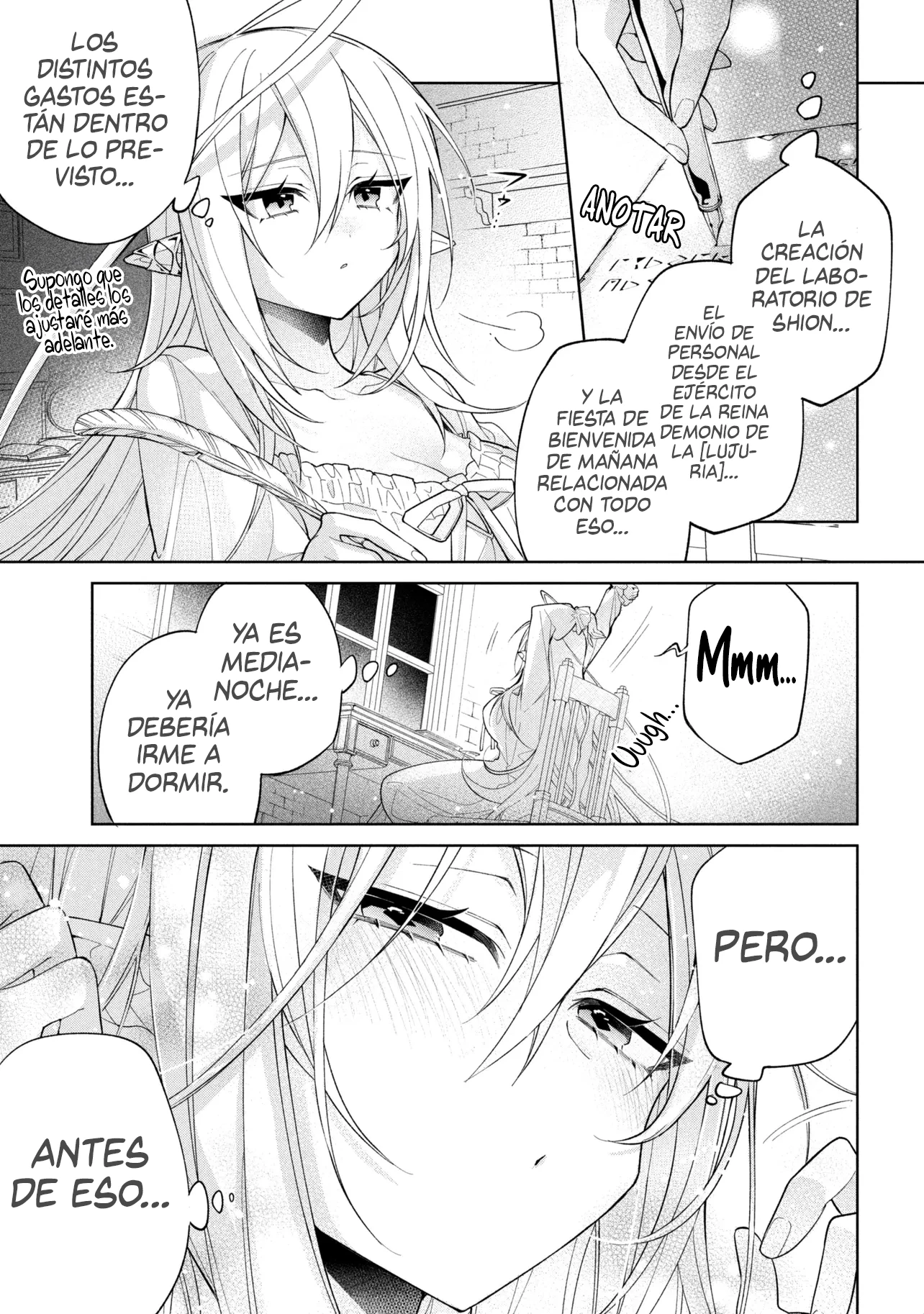 No puedo aprovecharme de mis esclavas por la talentosas que son Capitulo 24 página 2