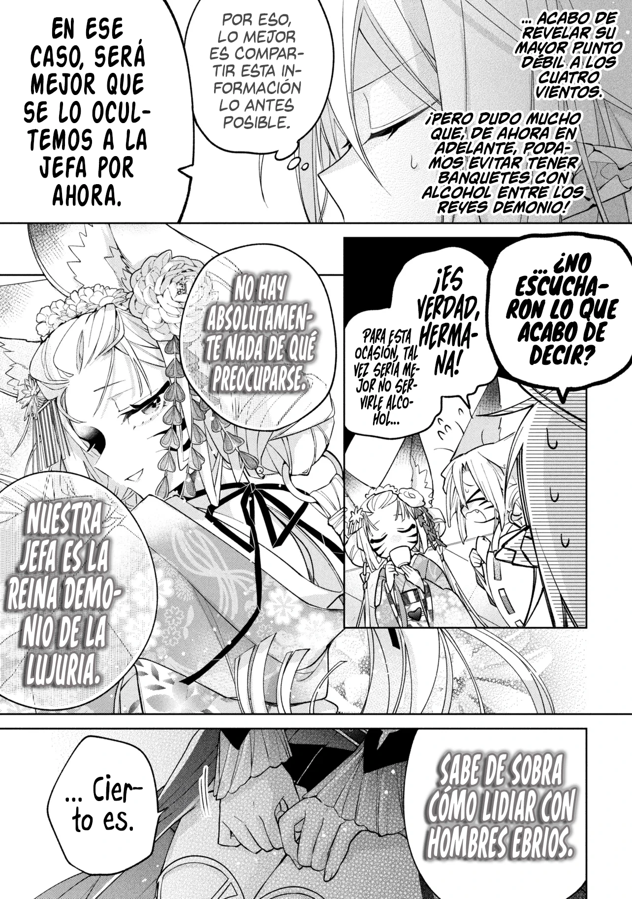 No puedo aprovecharme de mis esclavas por la talentosas que son Capitulo 24 página 22