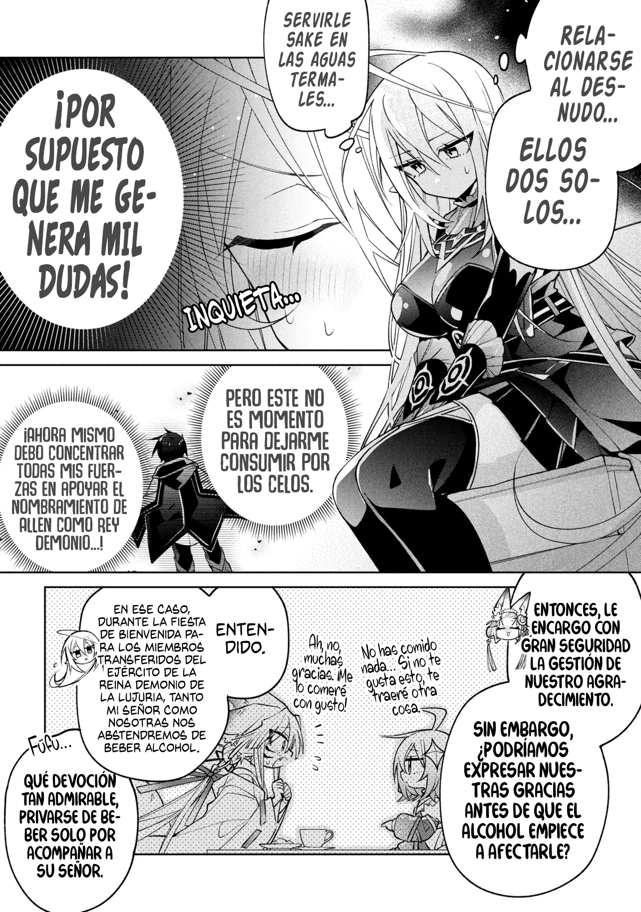 No puedo aprovecharme de mis esclavas por la talentosas que son Capitulo 24 página 23