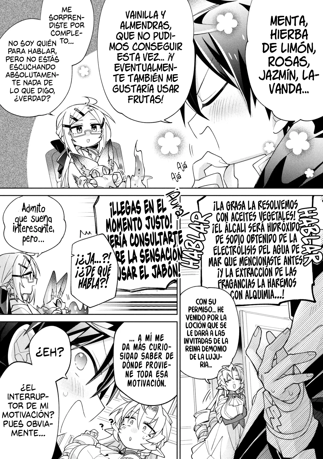 No puedo aprovecharme de mis esclavas por la talentosas que son Capitulo 24 página 34