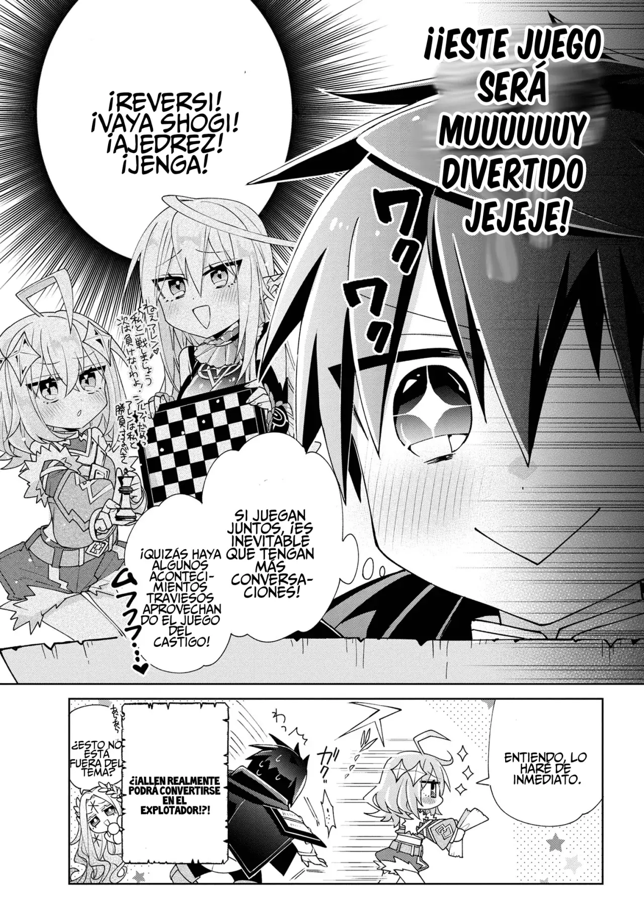No puedo aprovecharme de mis esclavas por la talentosas que son Capitulo 4 página 28