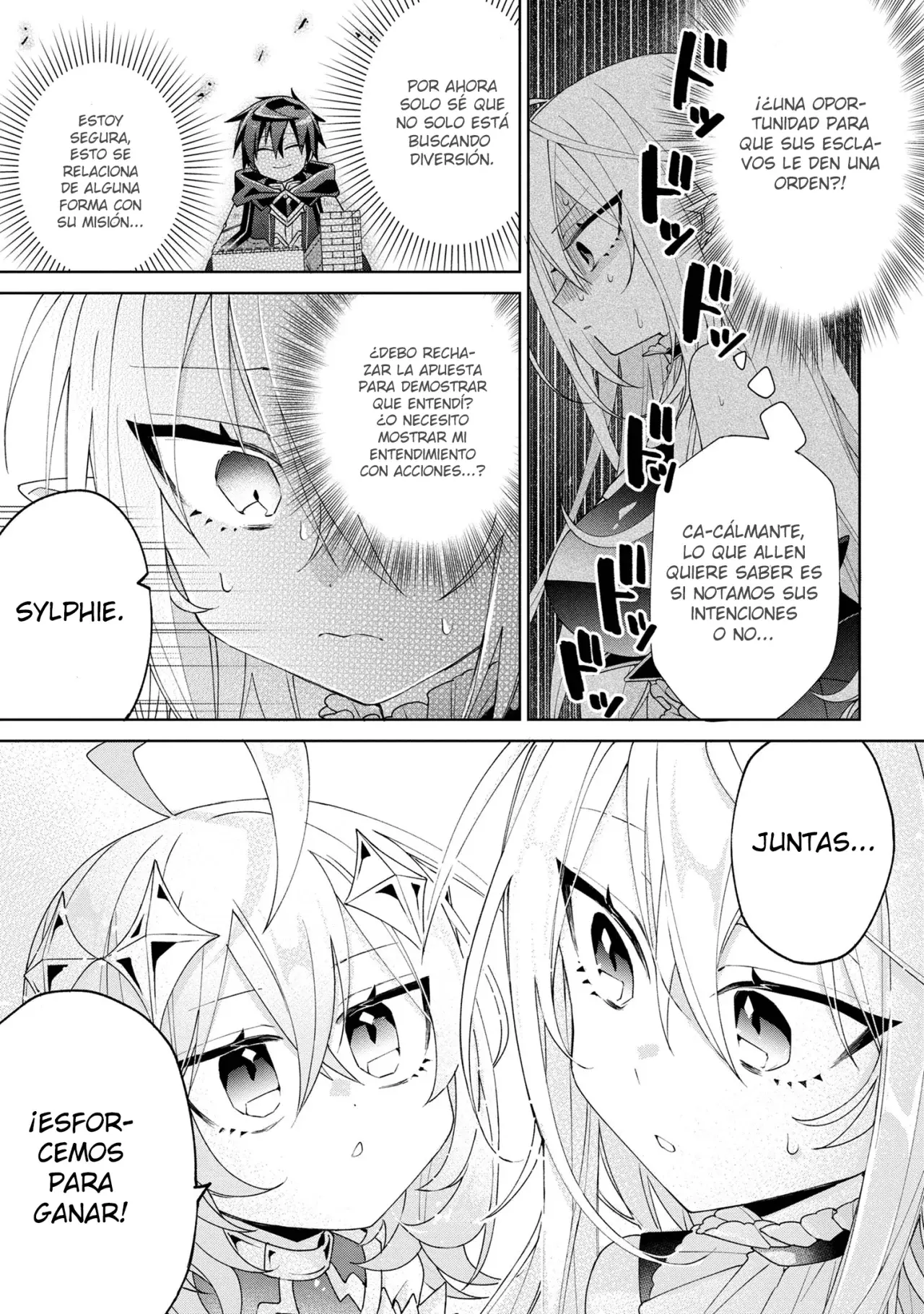 No puedo aprovecharme de mis esclavas por la talentosas que son Capitulo 5 página 8