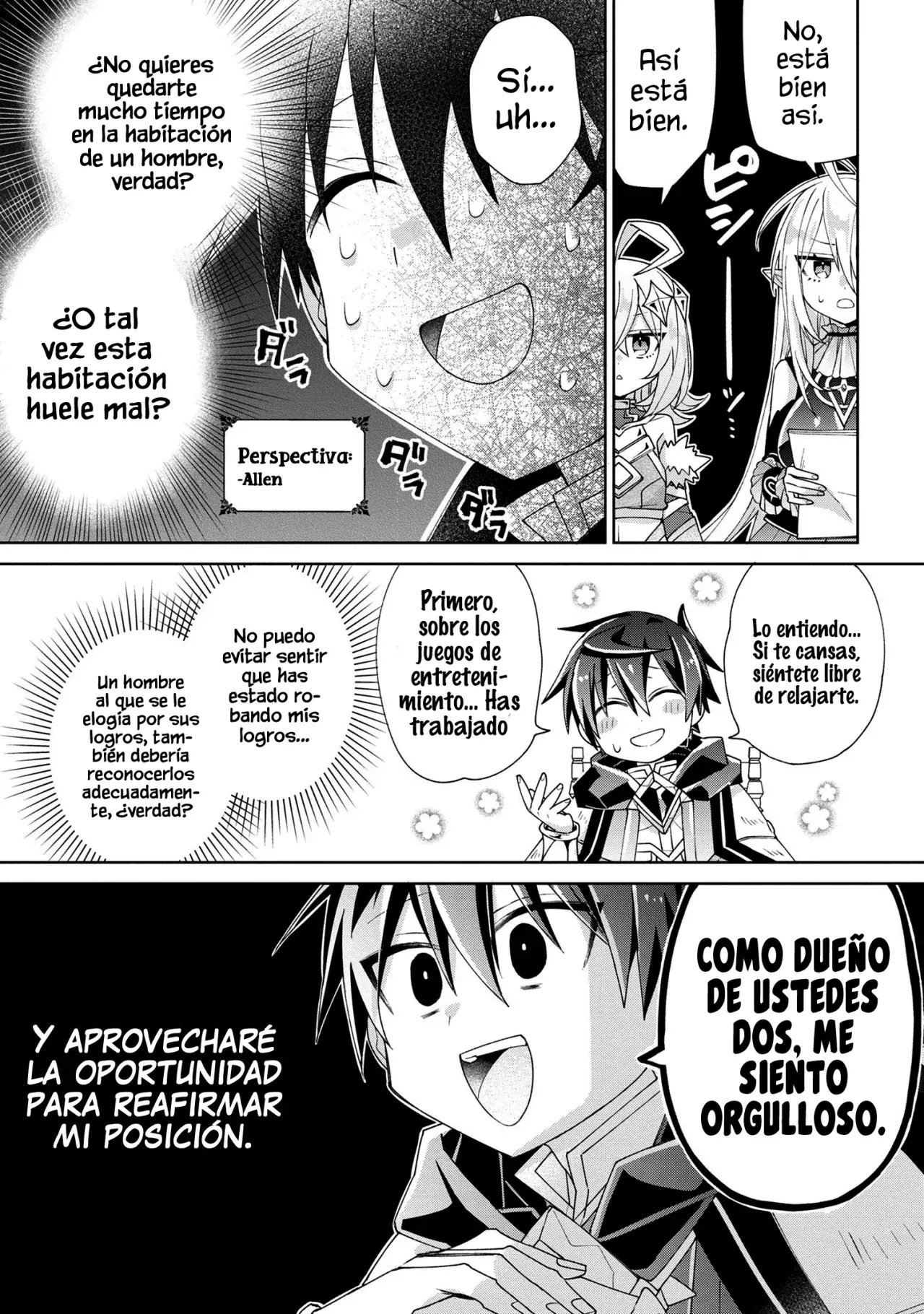 No puedo aprovecharme de mis esclavas por la talentosas que son Capitulo 6 página 13