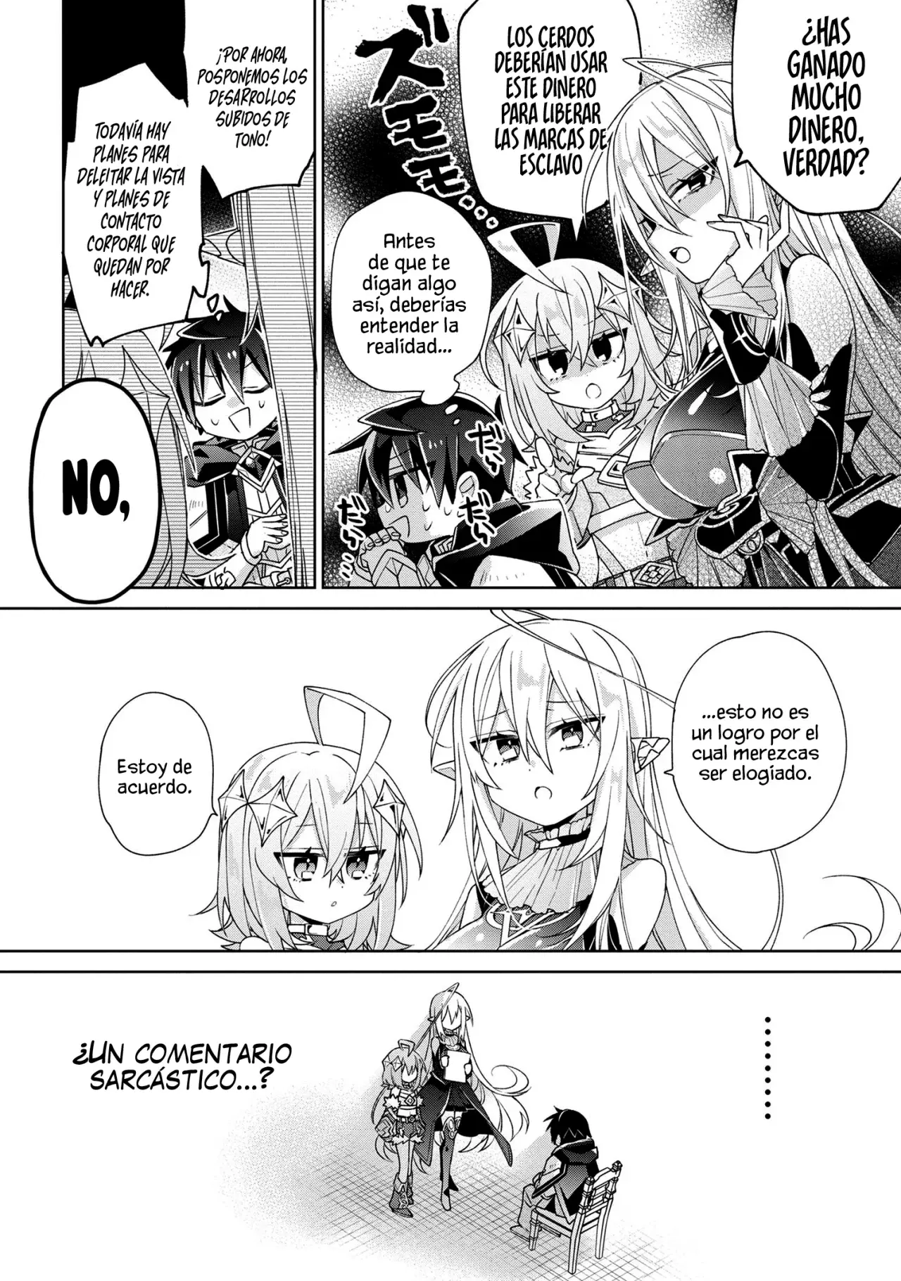 No puedo aprovecharme de mis esclavas por la talentosas que son Capitulo 6 página 14