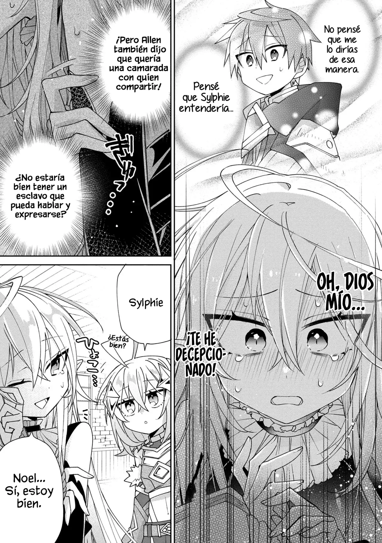 No puedo aprovecharme de mis esclavas por la talentosas que son Capitulo 6 página 25