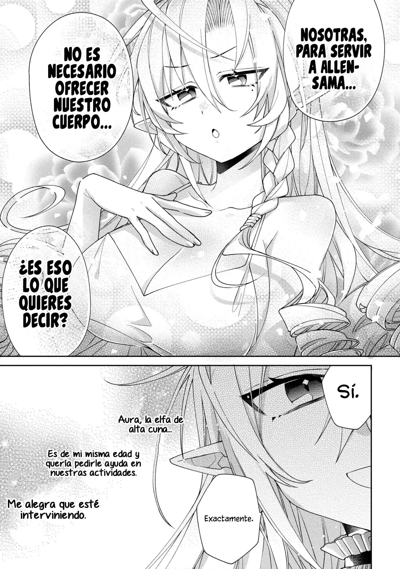 No puedo aprovecharme de mis esclavas por la talentosas que son Capitulo 6 página 31
