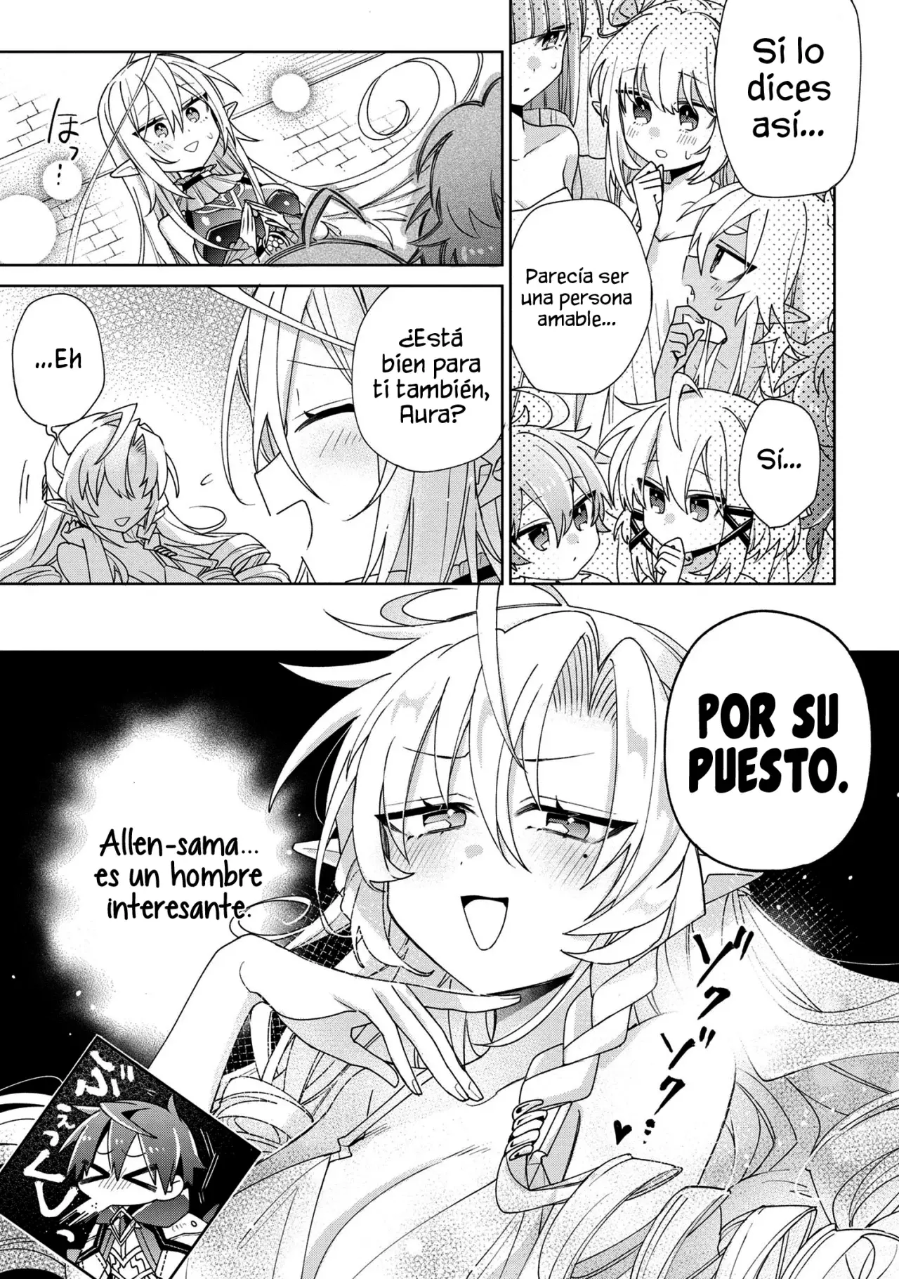 No puedo aprovecharme de mis esclavas por la talentosas que son Capitulo 6 página 35
