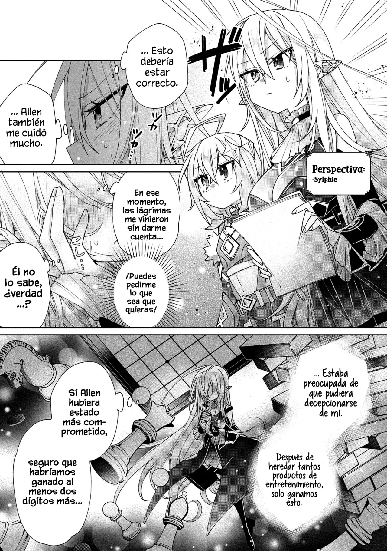 No puedo aprovecharme de mis esclavas por la talentosas que son Capitulo 6 página 9