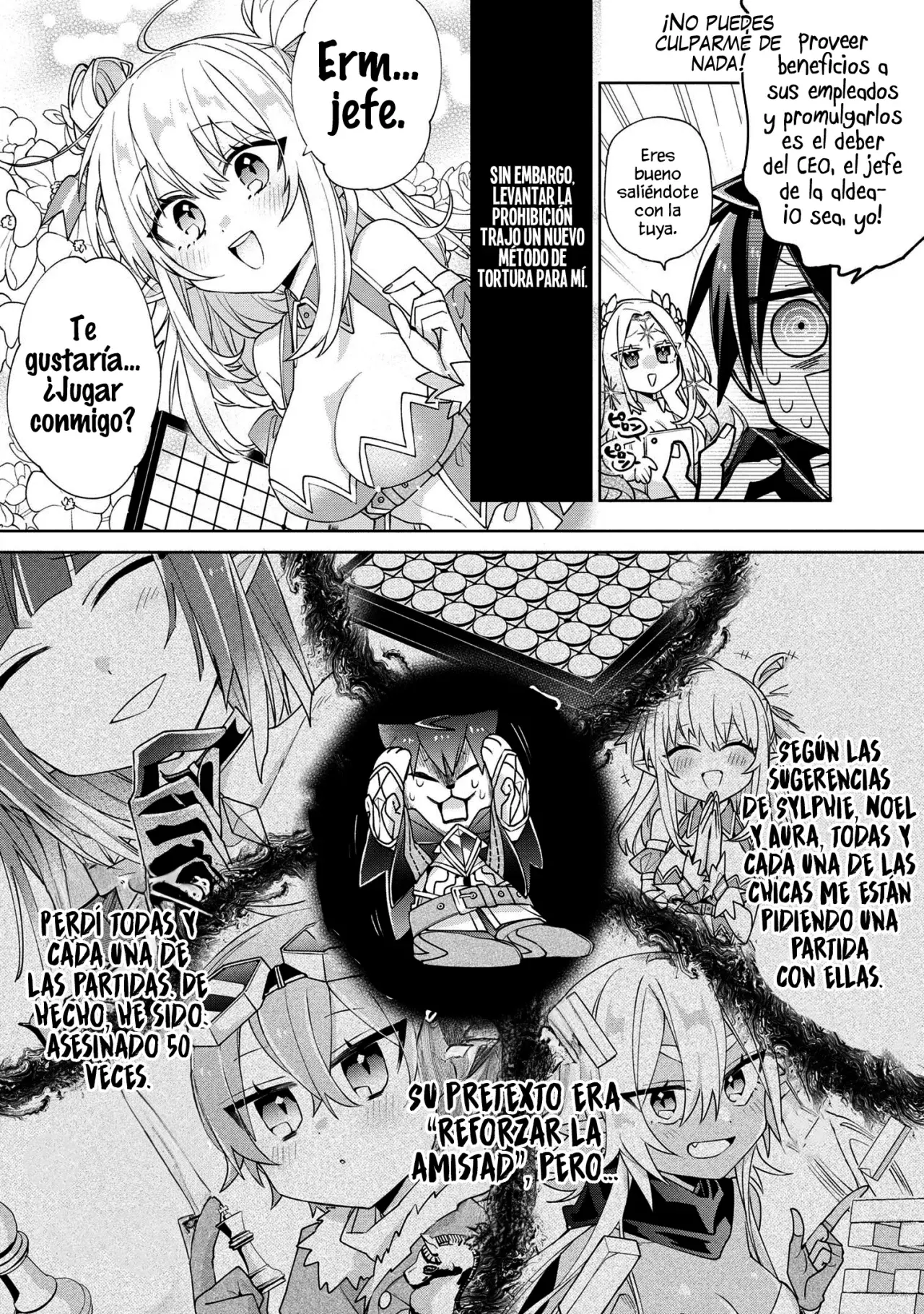 No puedo aprovecharme de mis esclavas por la talentosas que son Capitulo 7 página 28
