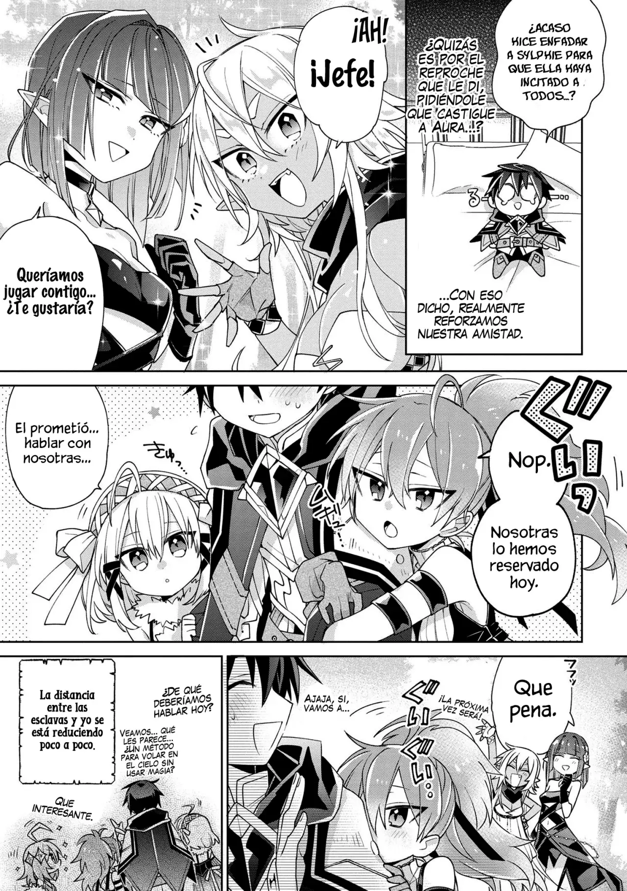 No puedo aprovecharme de mis esclavas por la talentosas que son Capitulo 7 página 29