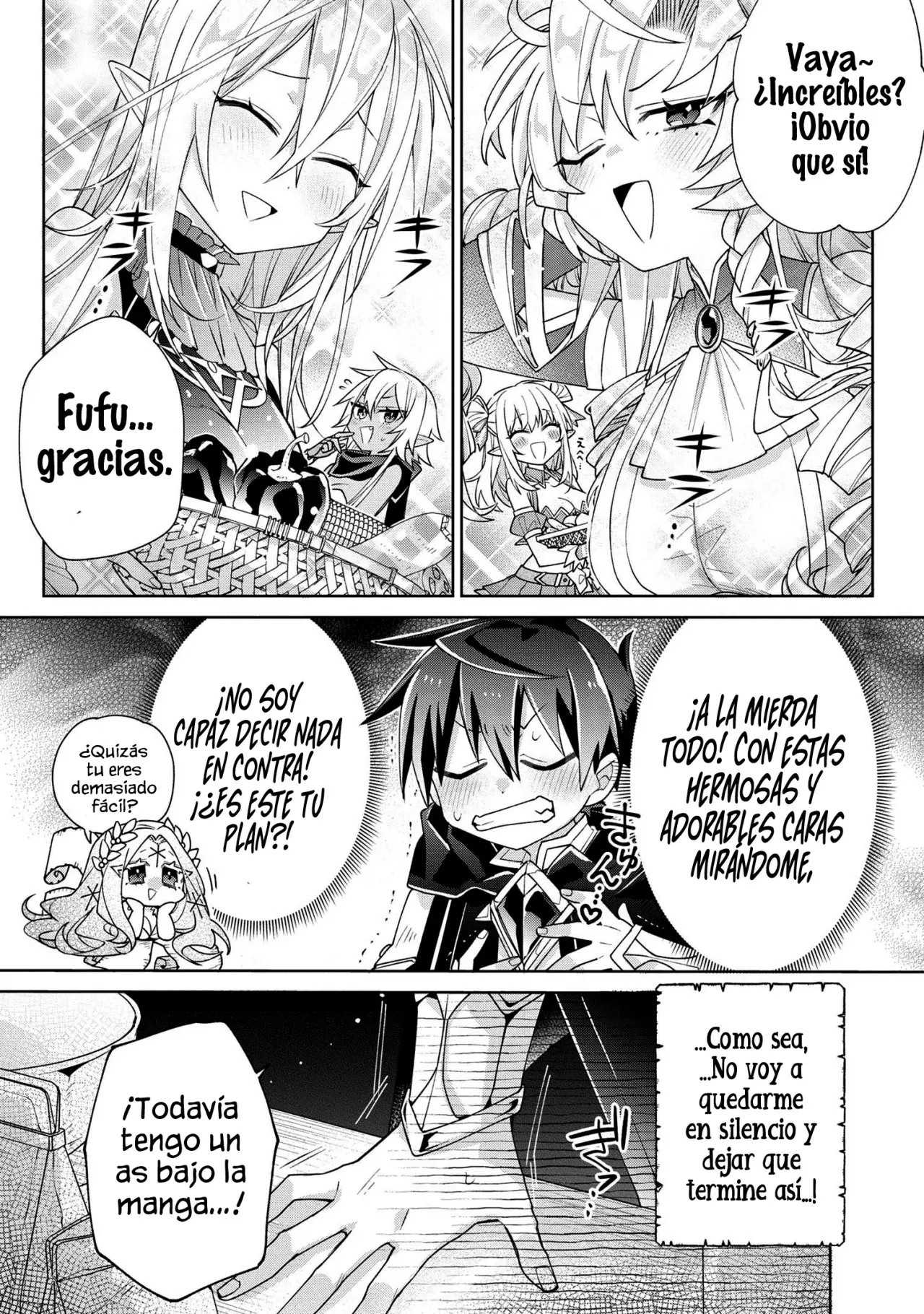 No puedo aprovecharme de mis esclavas por la talentosas que son Capitulo 7 página 35