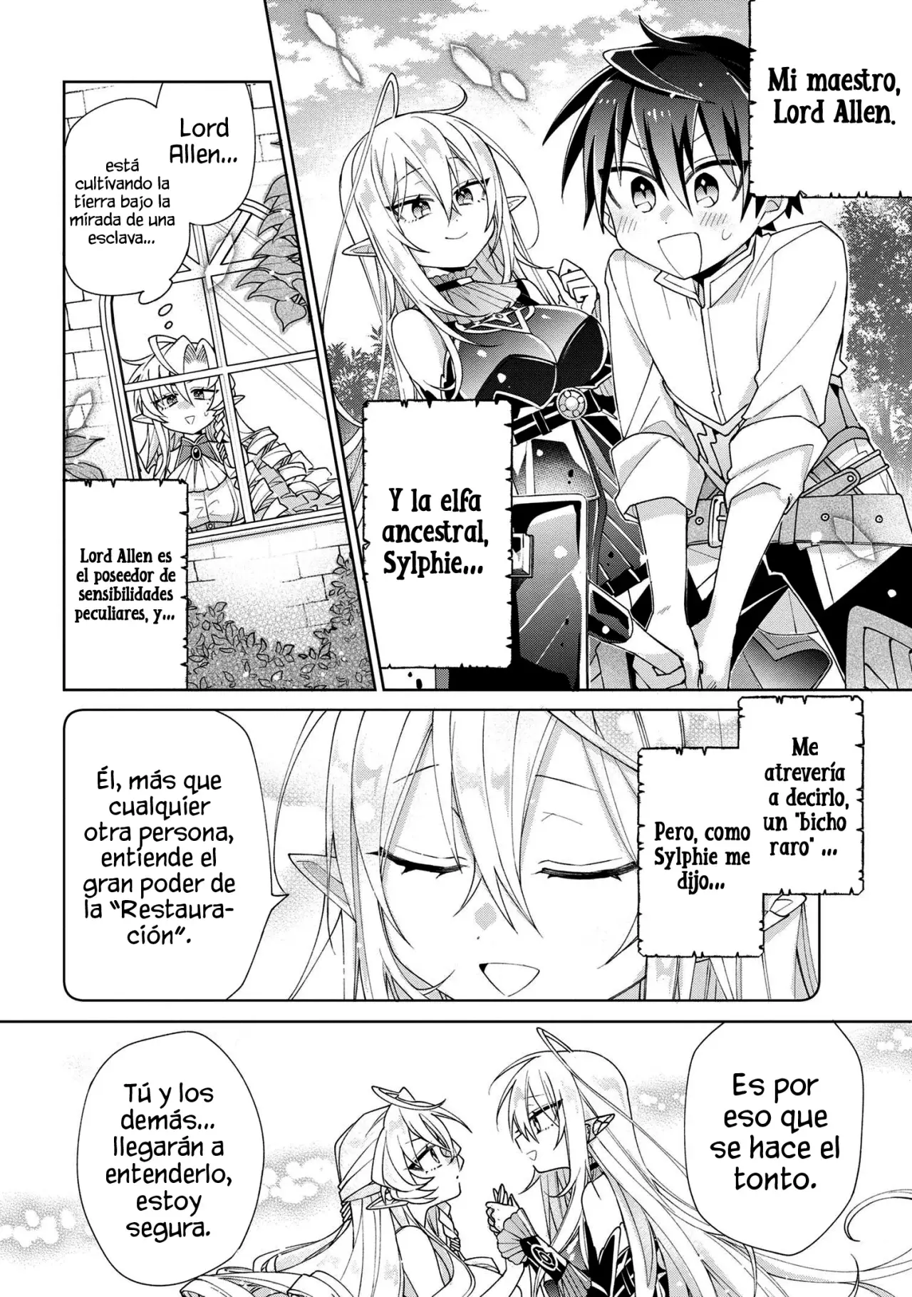 No puedo aprovecharme de mis esclavas por la talentosas que son Capitulo 7 página 6