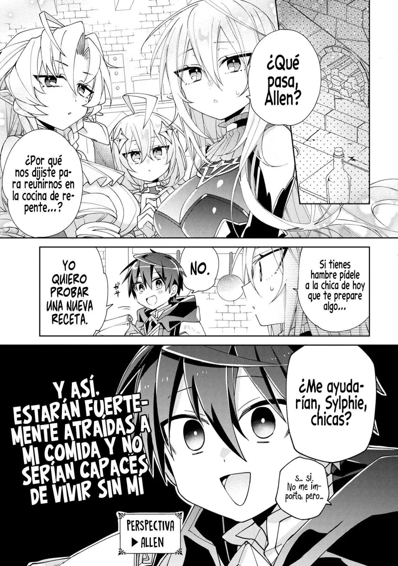 No puedo aprovecharme de mis esclavas por la talentosas que son Capitulo 8 página 3