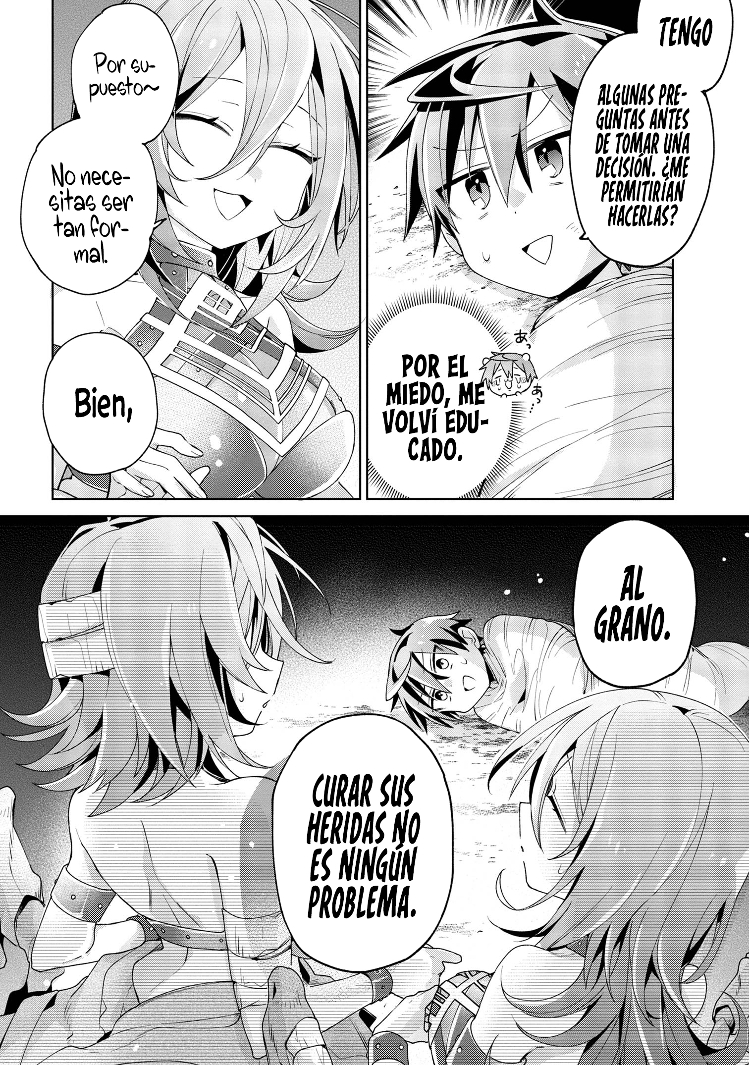 No puedo aprovecharme de mis esclavas por la talentosas que son Capitulo 9 página 18